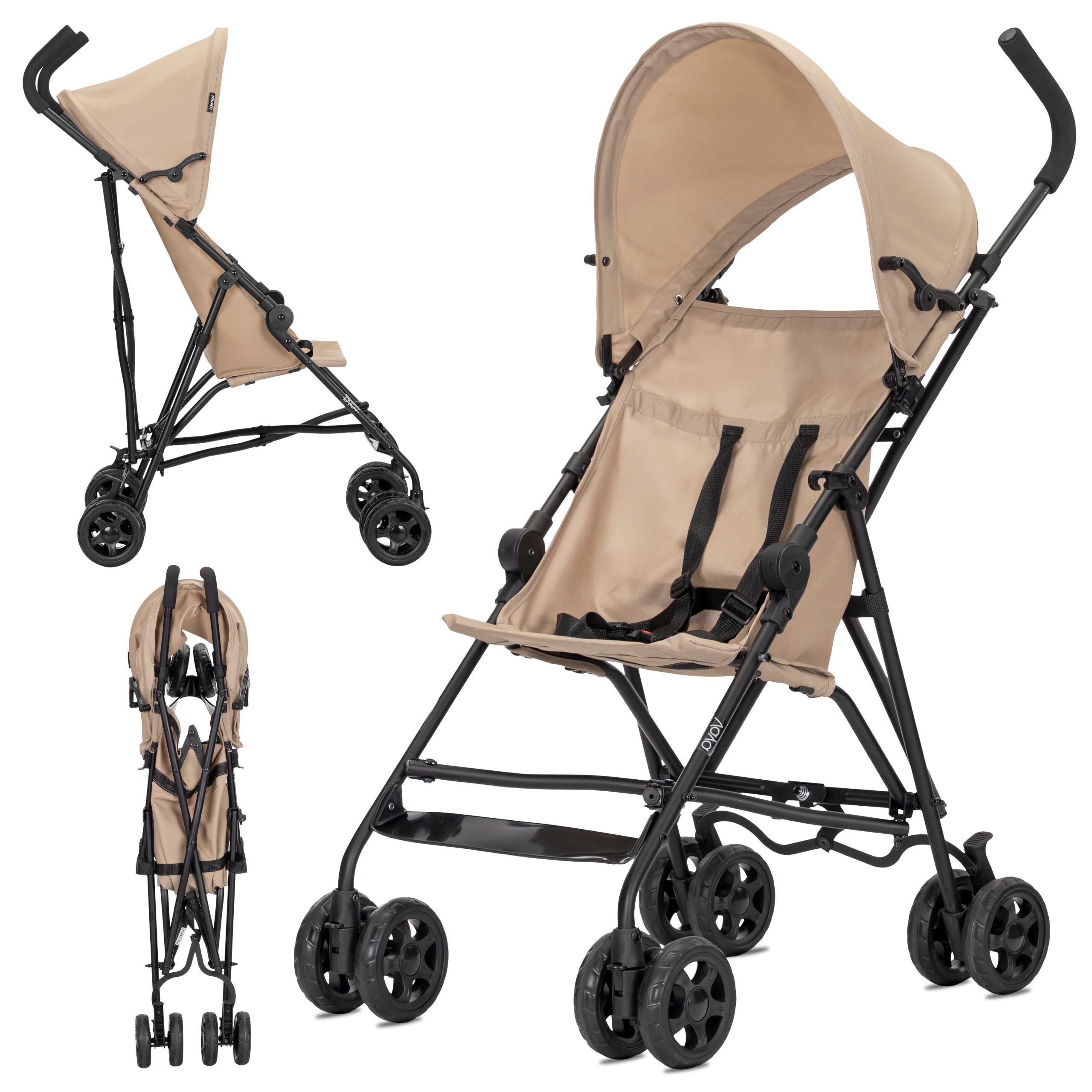 Lorelli Vaya - wózek spacerówka parasolka do 22kg | Beige.