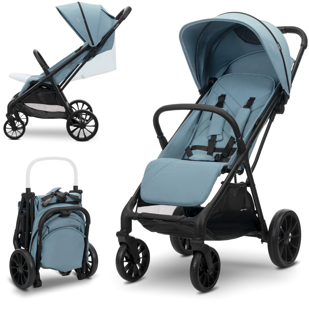 Lorelli Nuvella - wózek spacerowy do 22kg | Blue