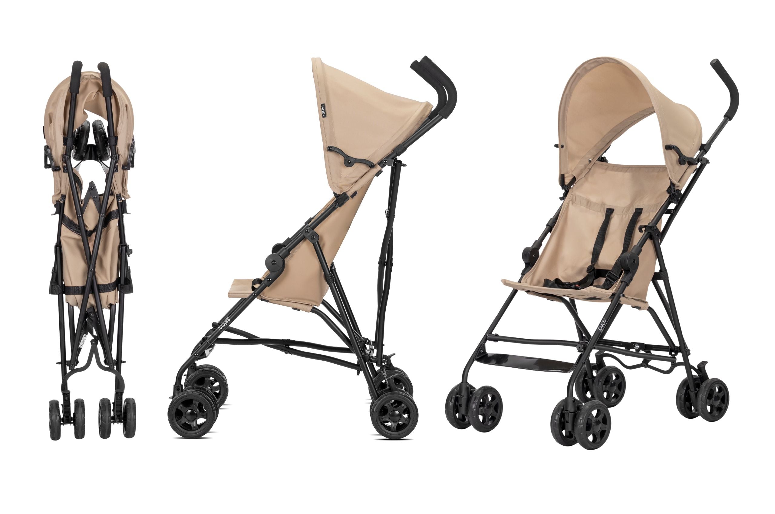 Lorelli Vaya - wózek spacerówka parasolka do 22kg | Beige.