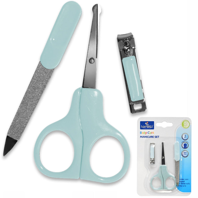 Lorelli Manicuire Set - Zestaw do manicuire z nożyczkami | Blue
