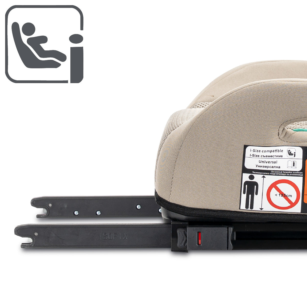 Lorelli Zen - podkładka, podwyższenie ISOFIX 125-150cm | Beige