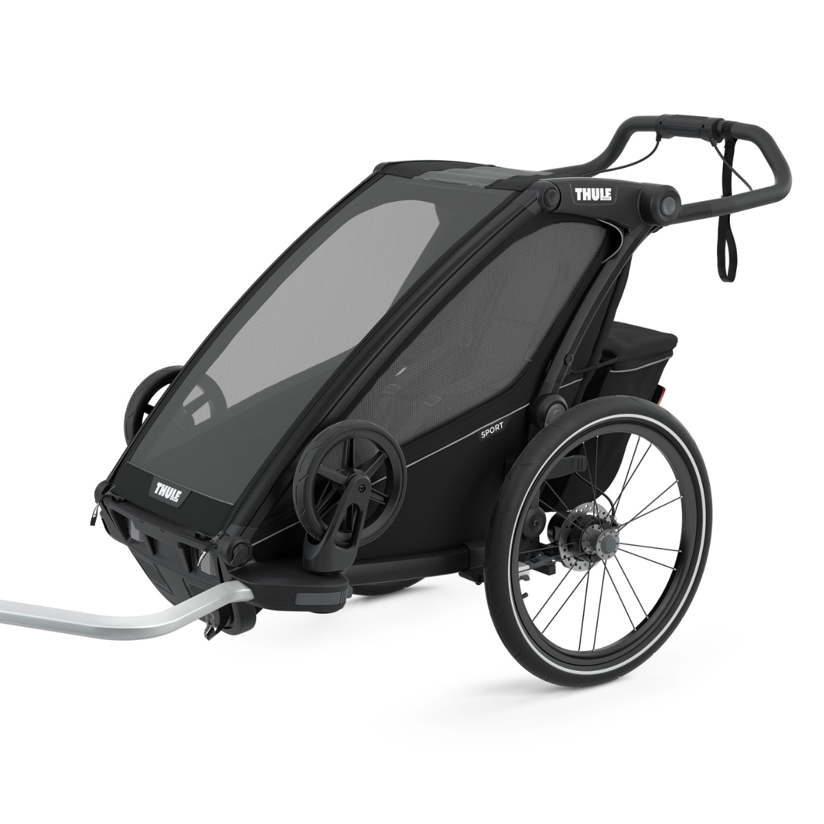 Thule Chariot Sport1 Przyczepka rowerowa pojedyncza 4w1 MidnBlack
