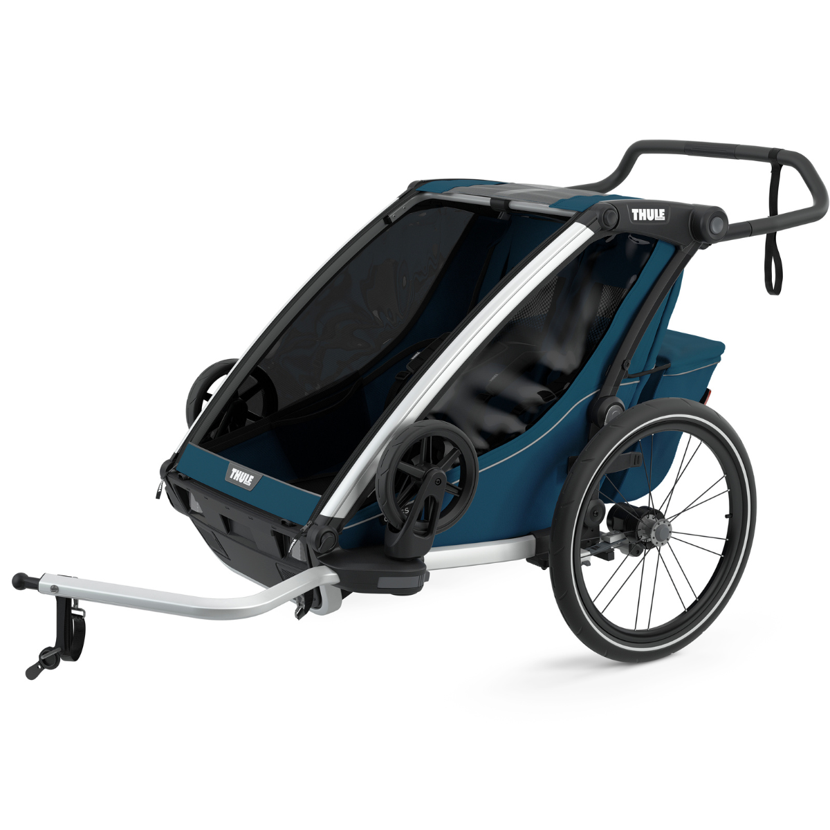 Thule Chariot Cross2 Przyczepka rowerowa pojedyncza 4w1 MajolBlue