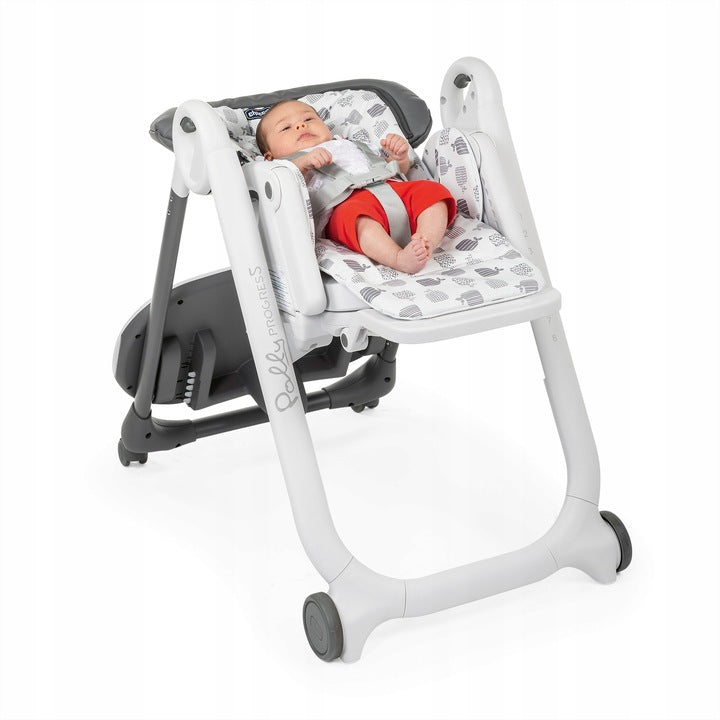 Chicco Krzesełko do karmienia POLLY PROGRES5 ANTHRACITE