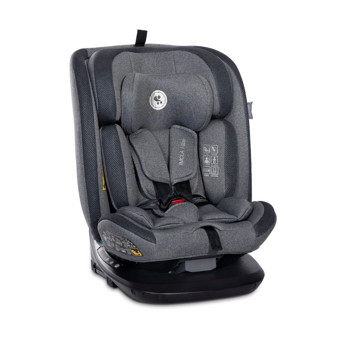 Lorelli Imola - fotelik i-Size 40-150 cm ISOFIX 360 | Grey