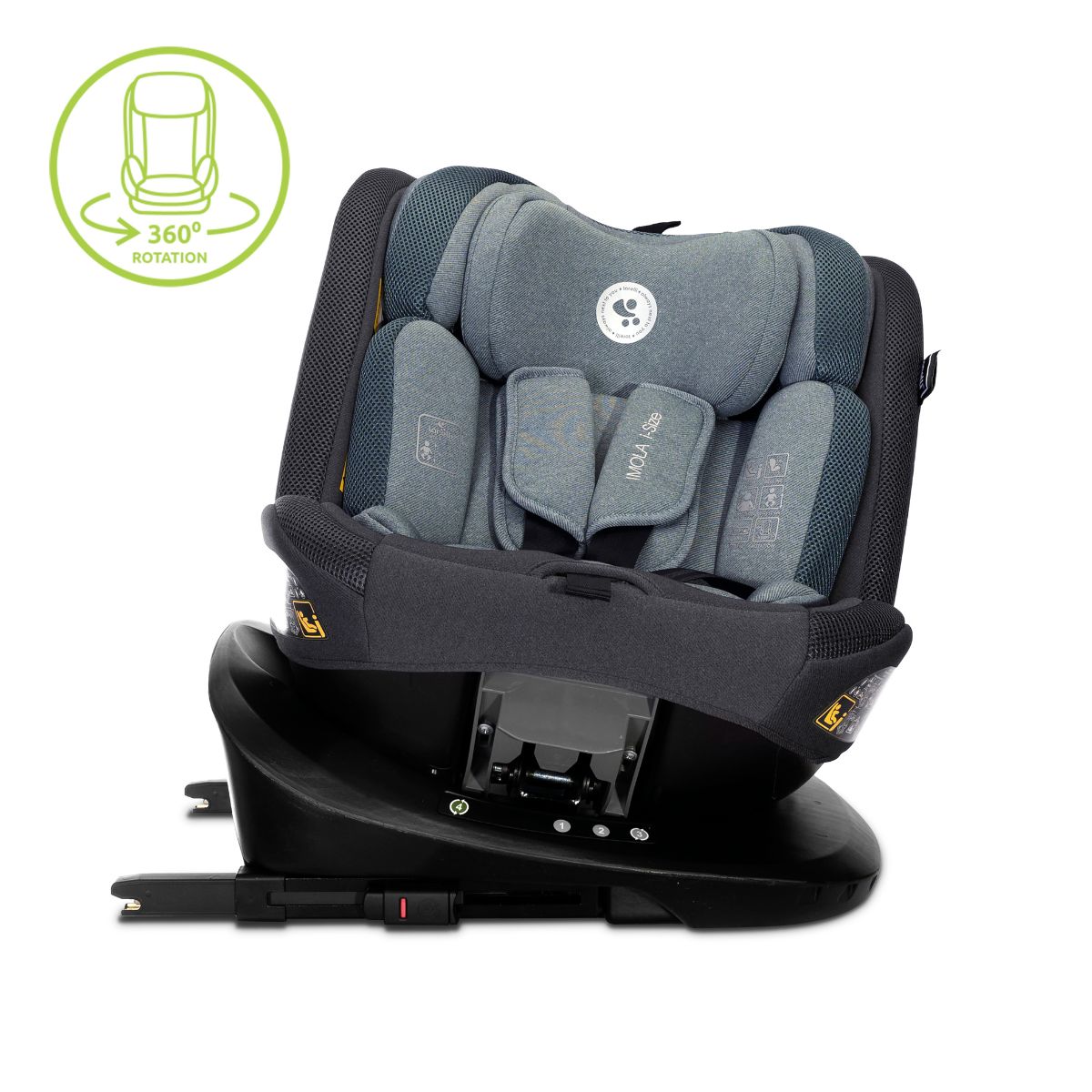 Lorelli Imola - fotelik i-Size 40-150 cm ISOFIX 360 | Green