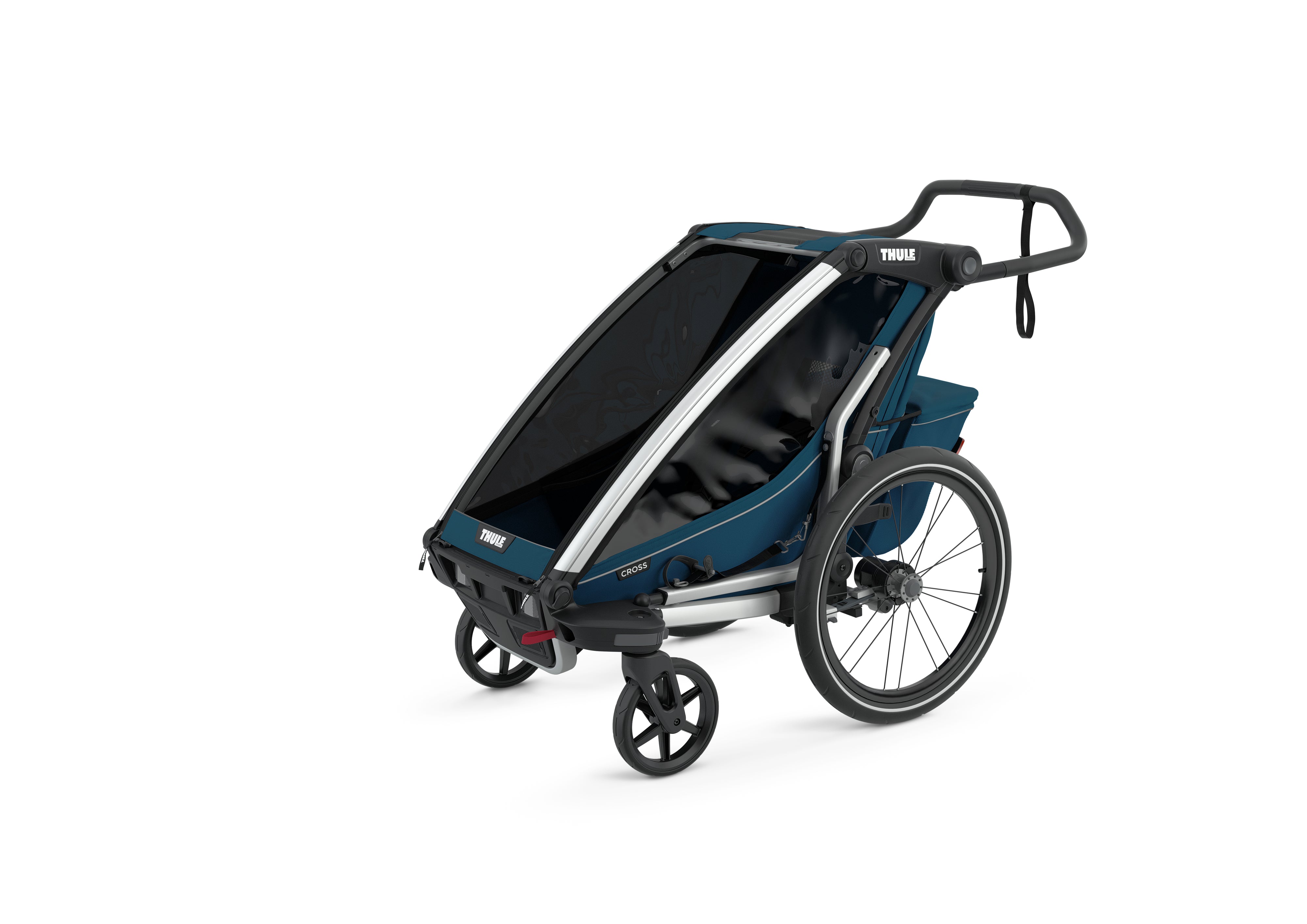 Thule Chariot Cross2 Przyczepka rowerowa pojedyncza 4w1 MajolBlue