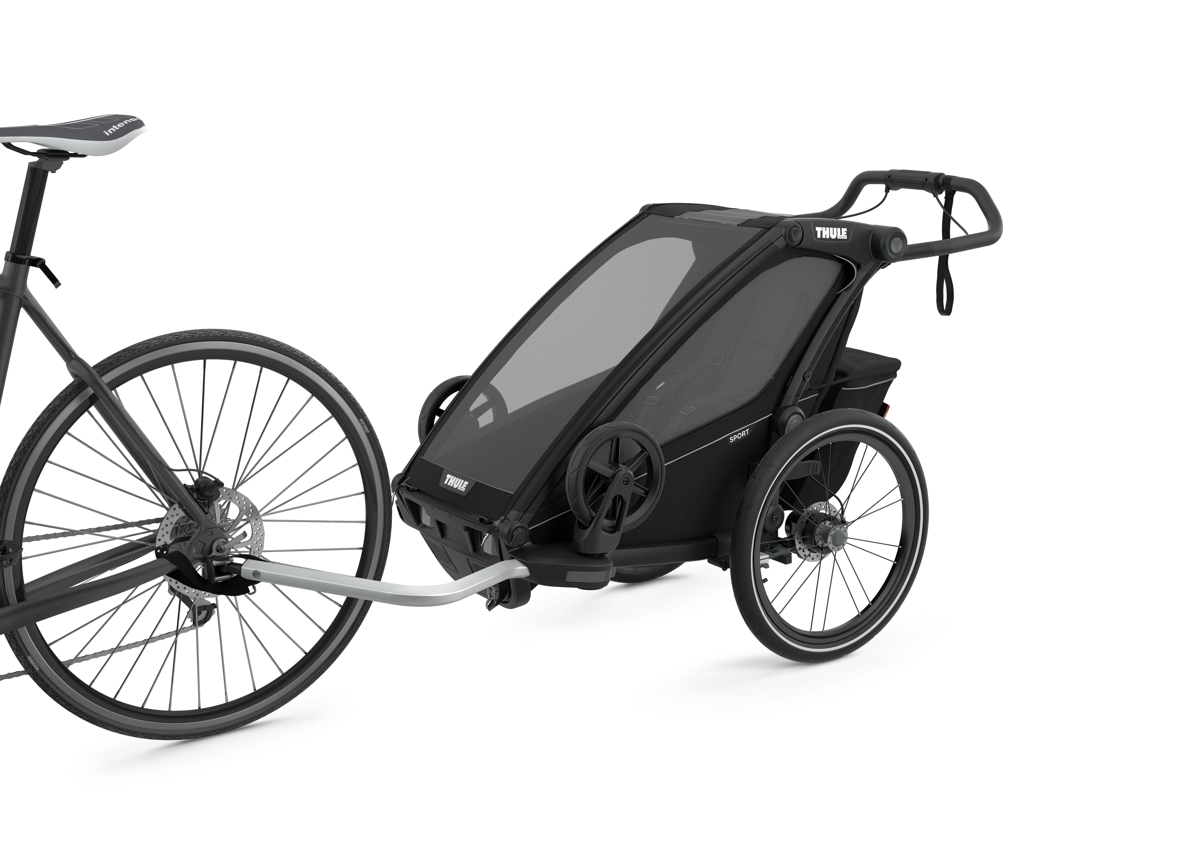 Thule Chariot Sport1 Przyczepka rowerowa pojedyncza 4w1 MidnBlack