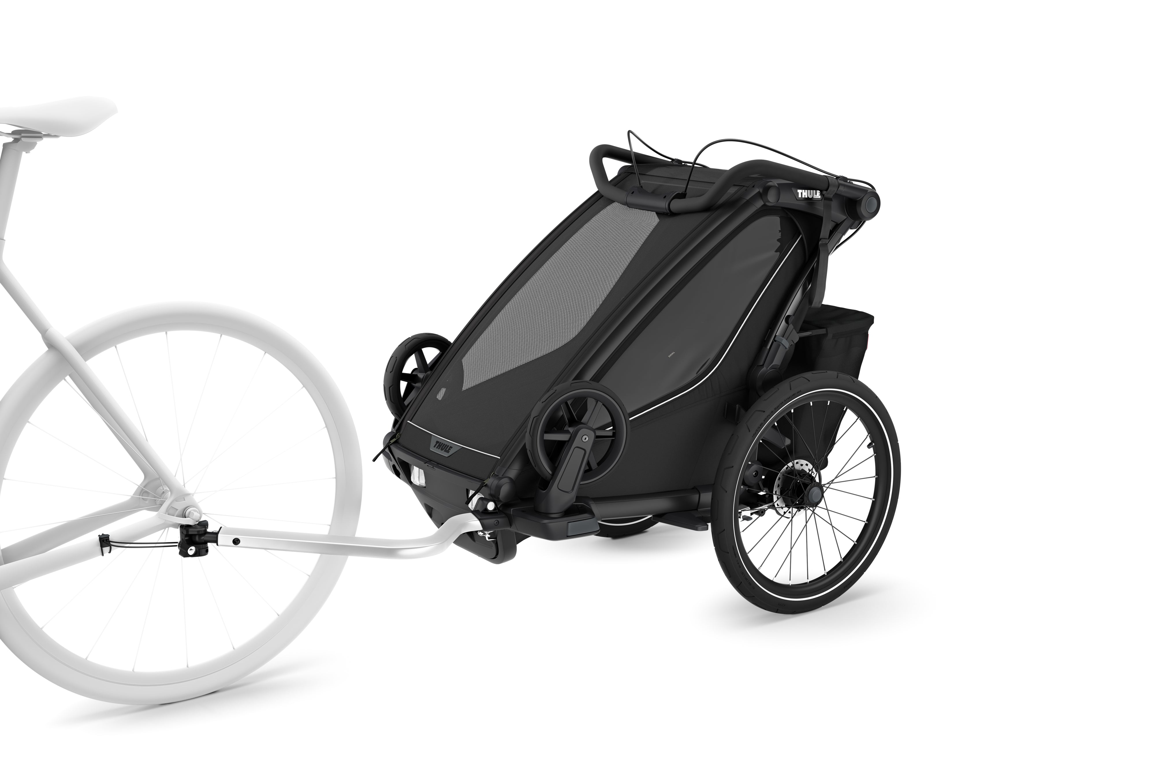 Thule Chariot Sport 2 Przyczepka rowerowa pojedyncza 4w1 Black