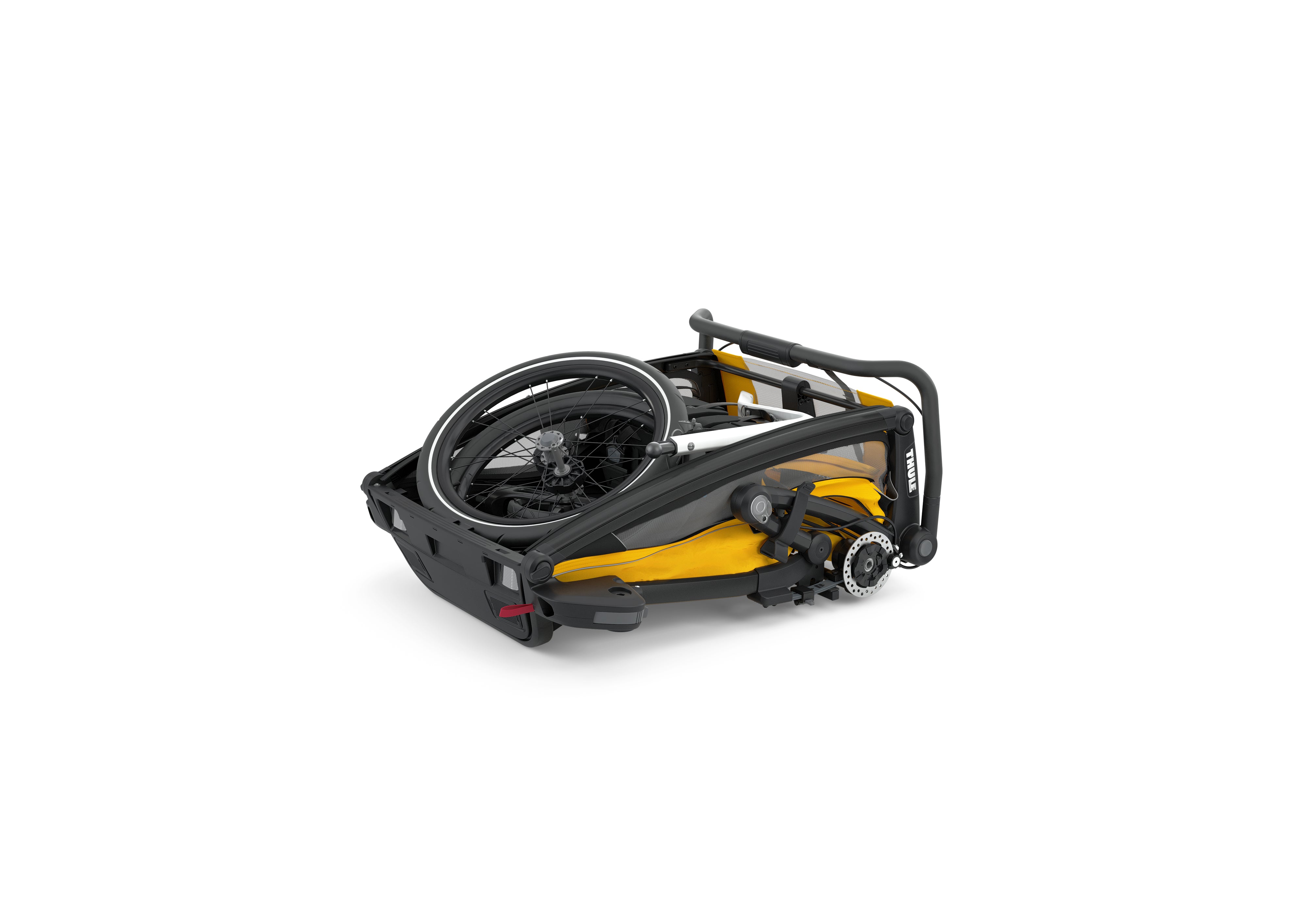 Thule Chariot Sport2 Przyczepka rowerowa podwójna 4w1 Yellow