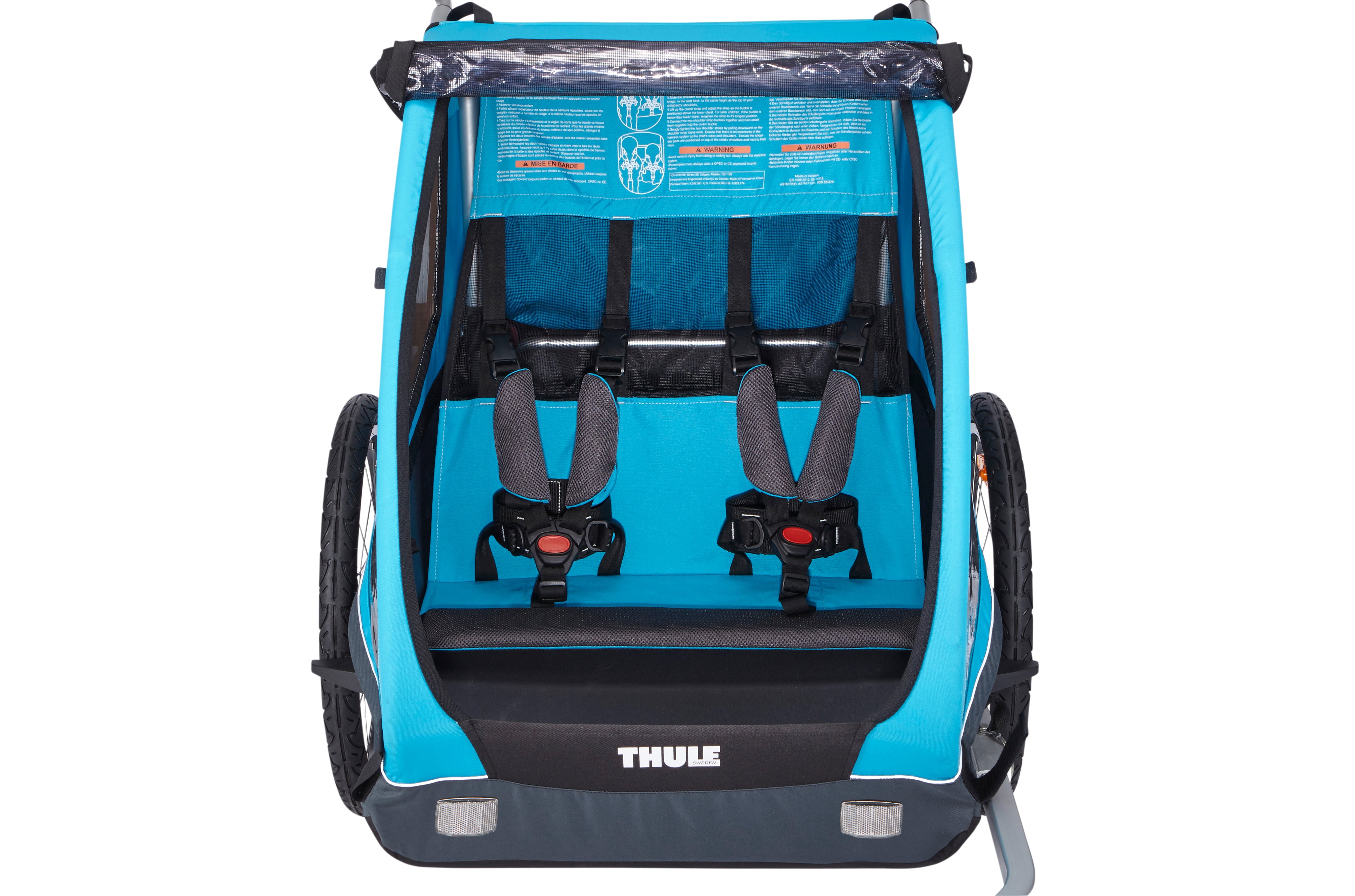 Thule Coaster XT Przyczepka Rowerowa podwójna 2w1 Blue
