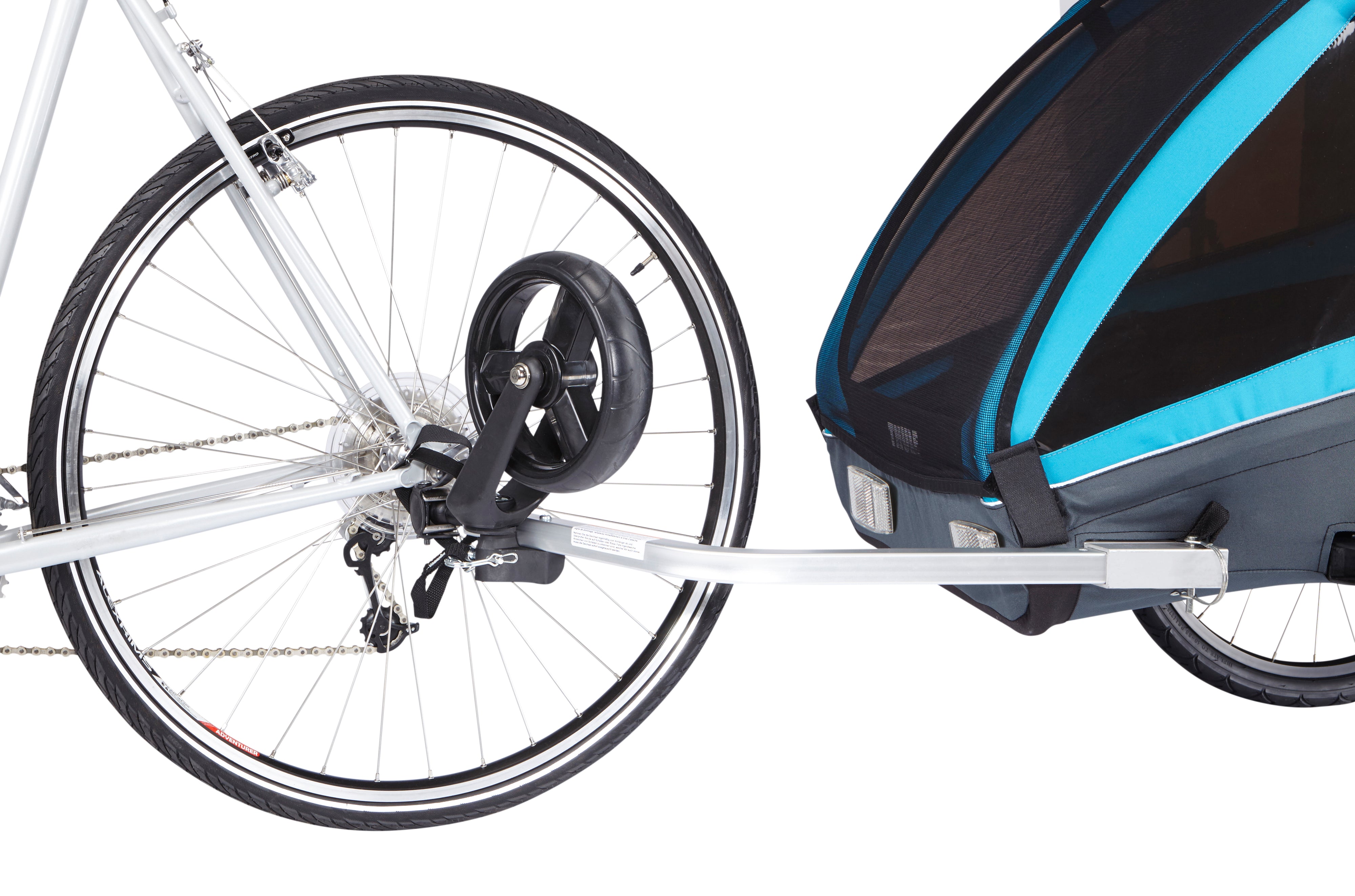 Thule Coaster XT Przyczepka Rowerowa podwójna 2w1 Blue