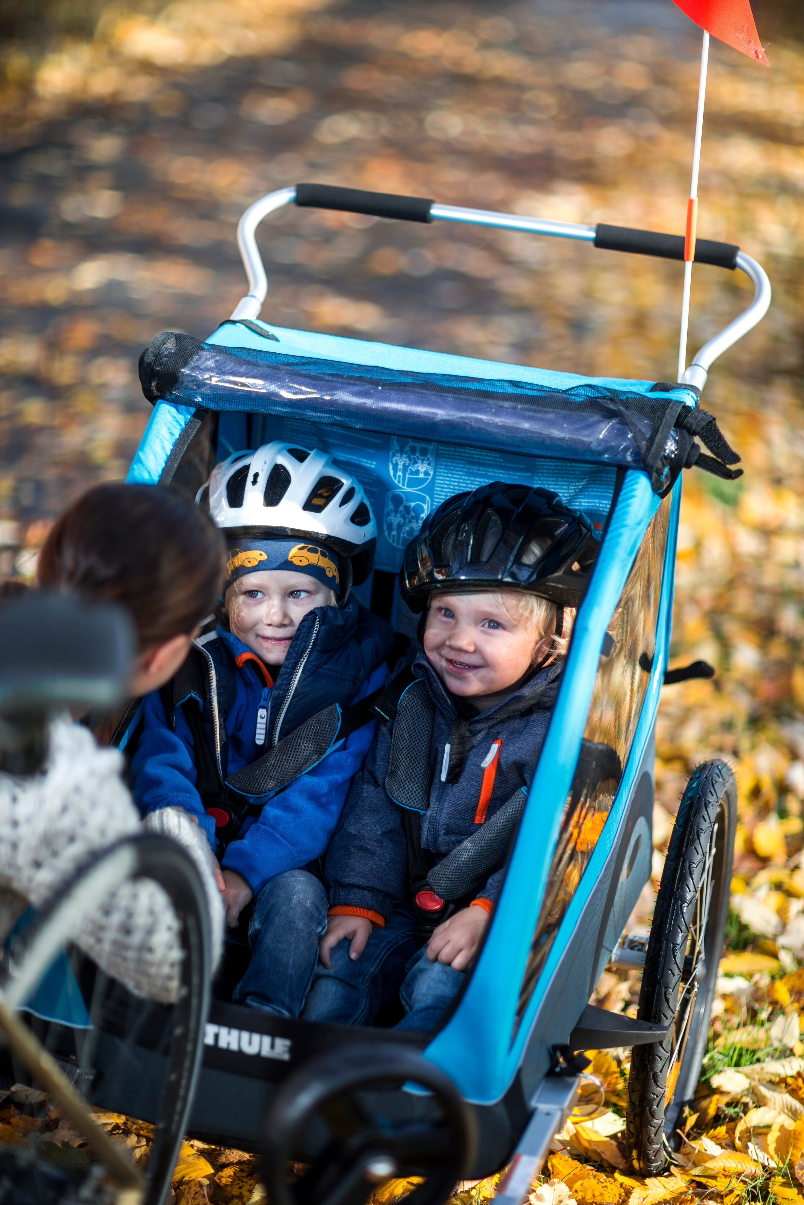 Thule Coaster XT Przyczepka Rowerowa podwójna 2w1 Blue