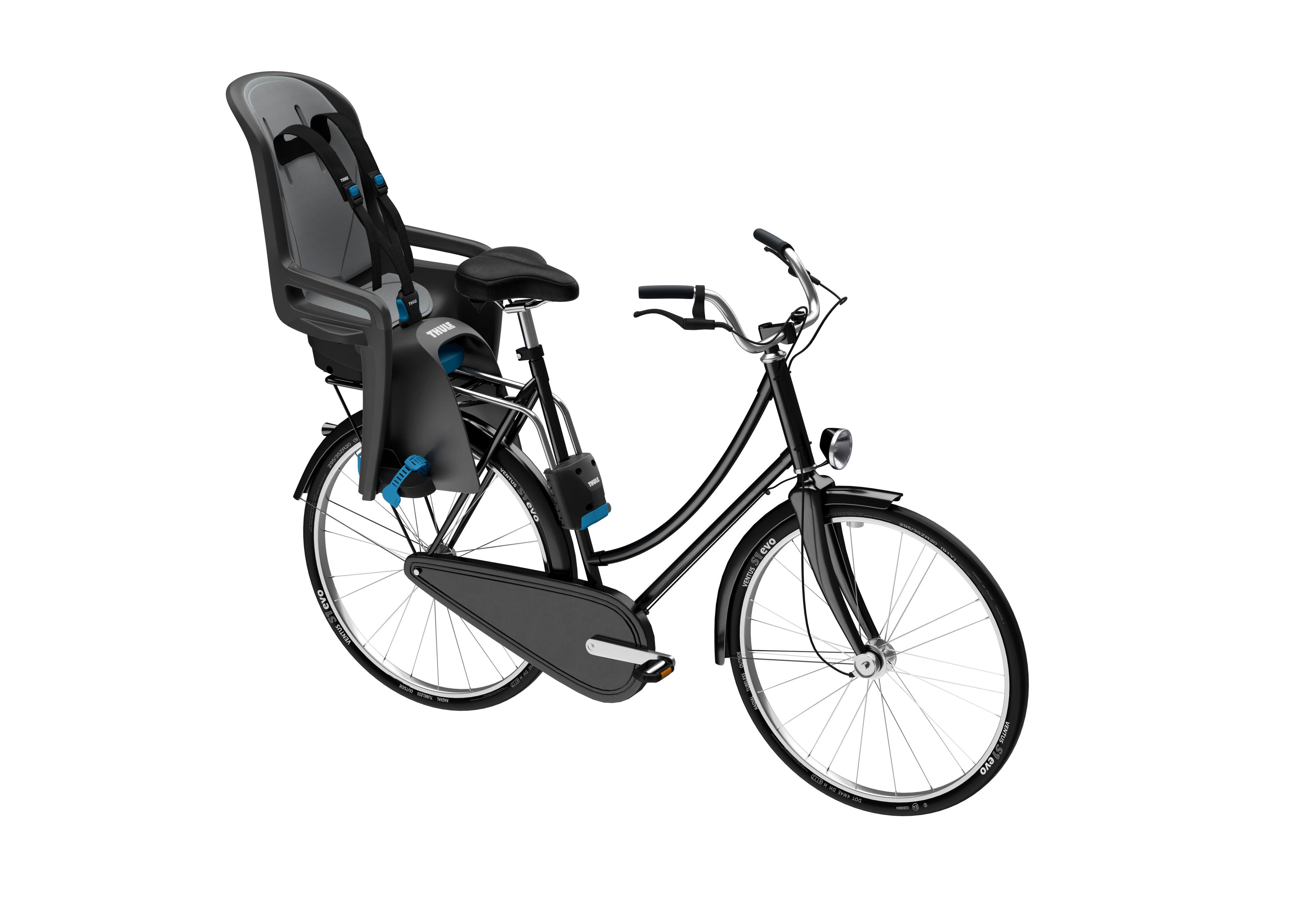 Thule RideAlong Fotelik rowerowy tylny Dark Grey