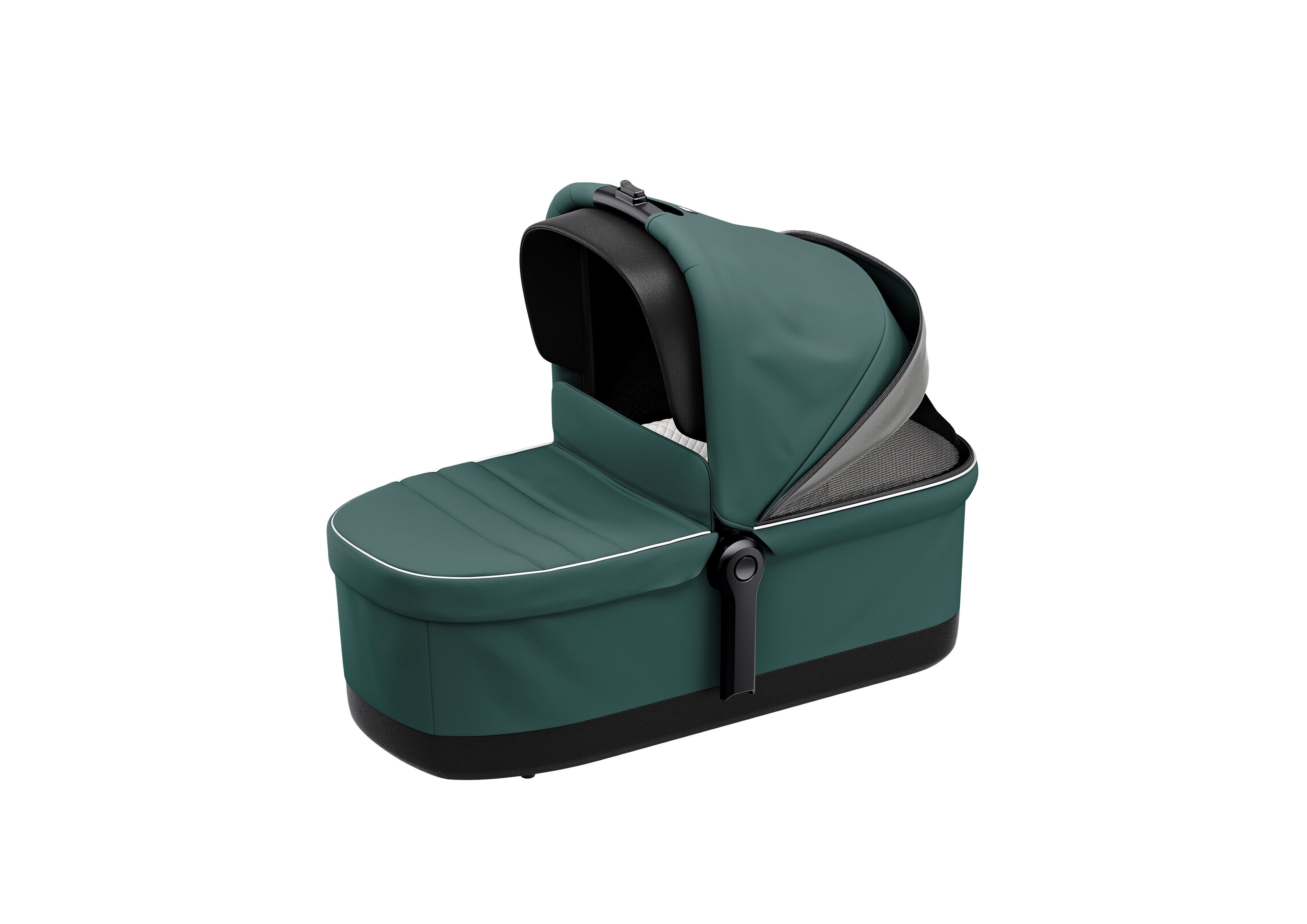 Thule Sleek Wózek spacerowy 3w1 zestaw z gondolą Mallard Green on Black