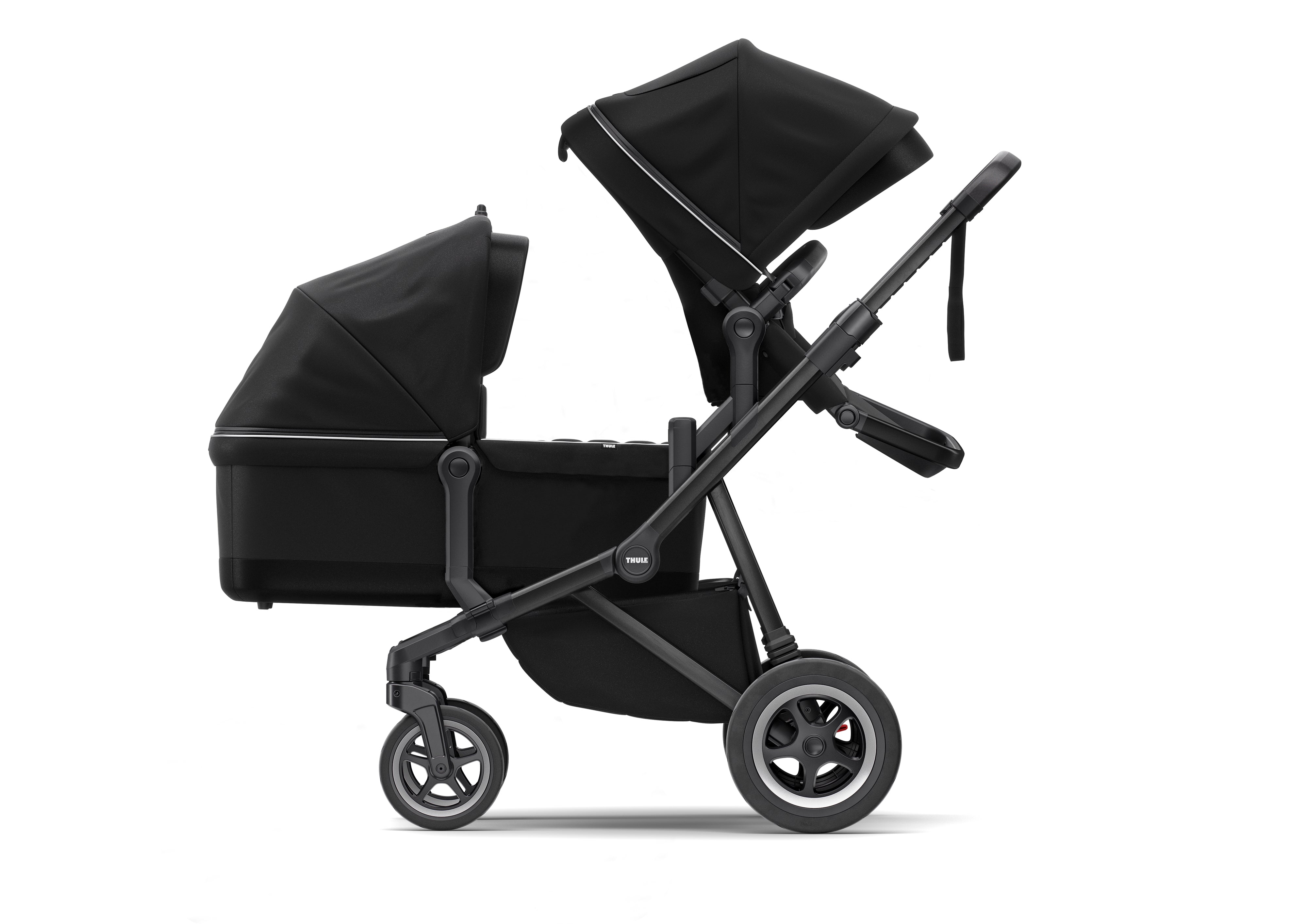 Thule Sleek Grey Wózek spacerowy 3w1 Grey Melange