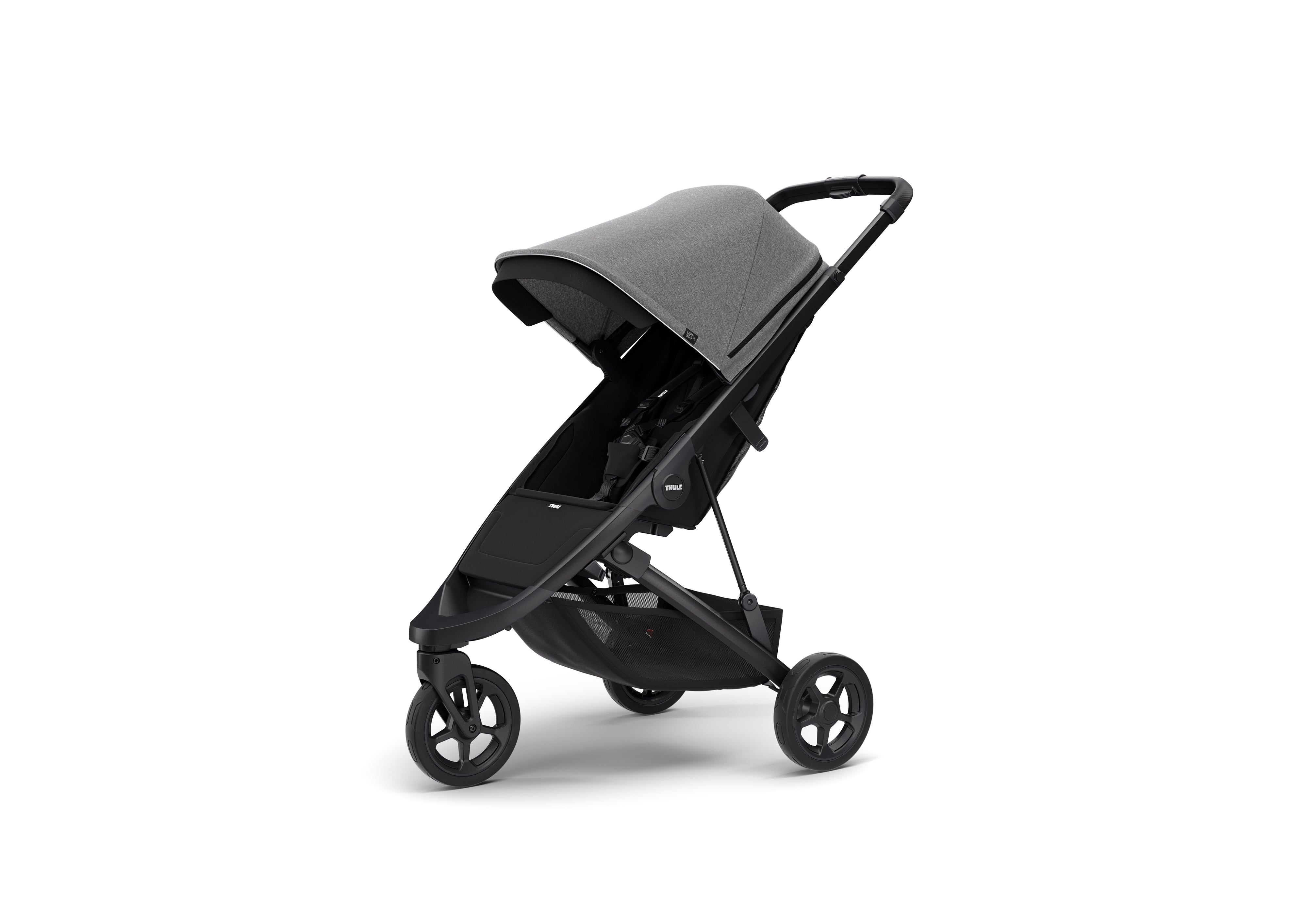 Thule Spring Wózek Spacerowy Grey Melange on Black