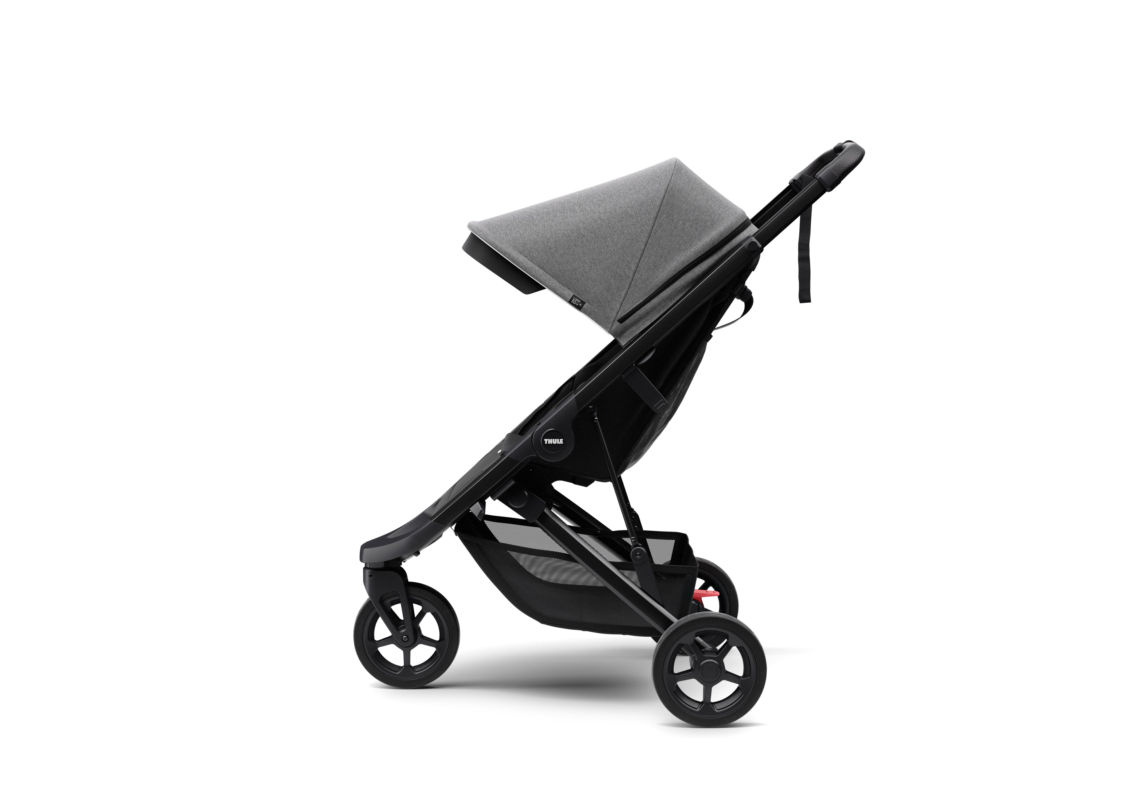 Thule Spring Wózek Spacerowy Grey Melange on Black
