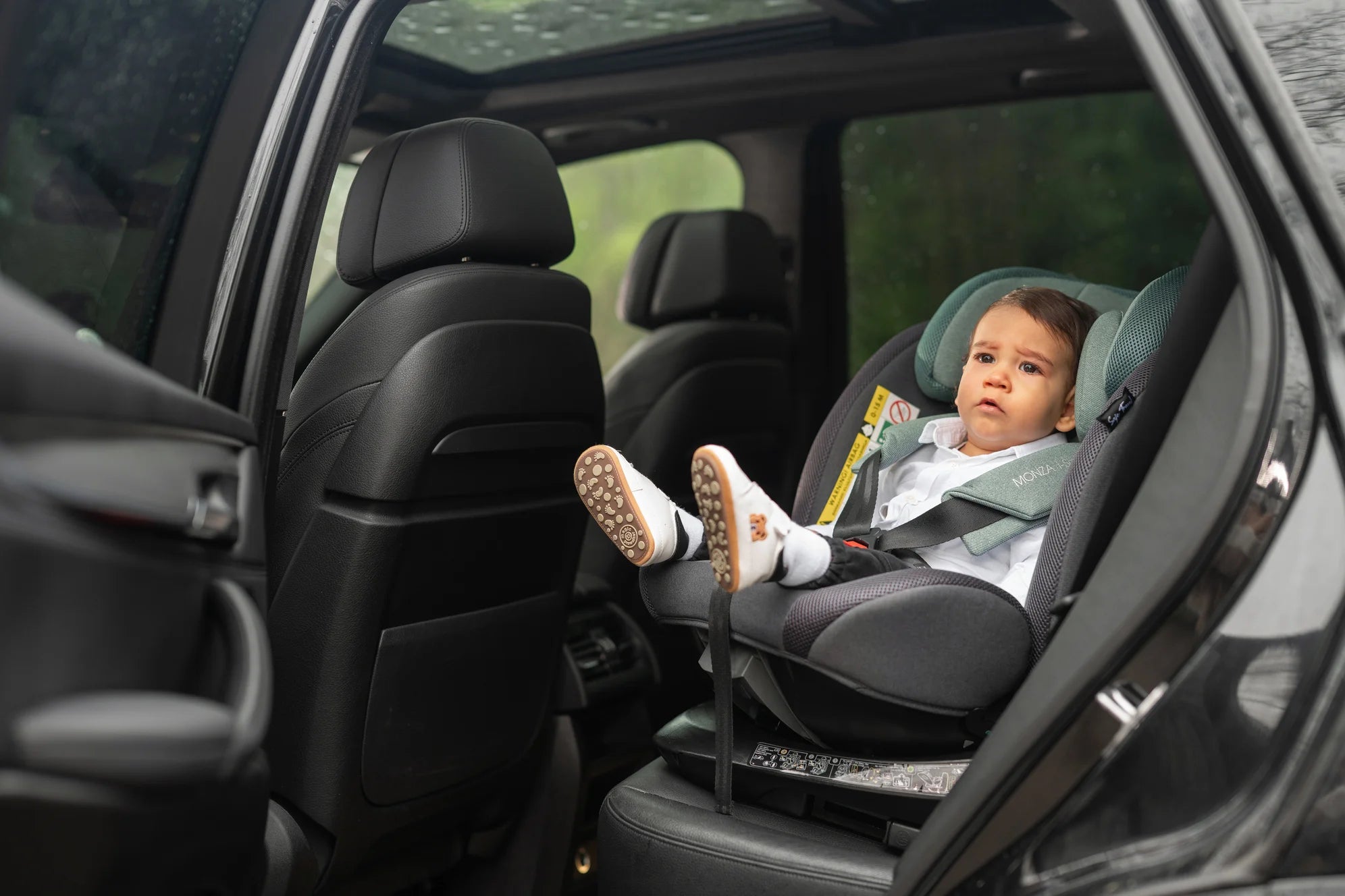 Lorelli Monza - fotelik samochodowy I-Size 40-150cm ISOFIX 360  | Grey
