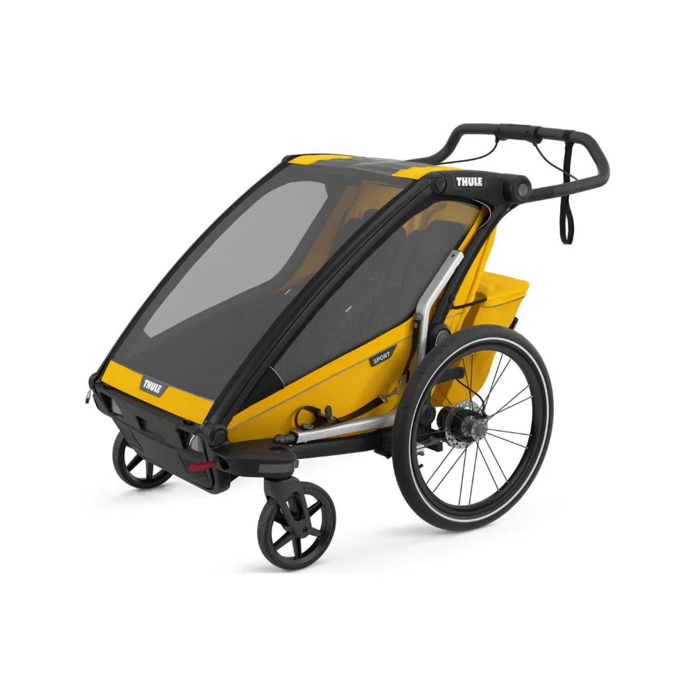 THULE Chariot Sport Double | Spectra Yellow on Black