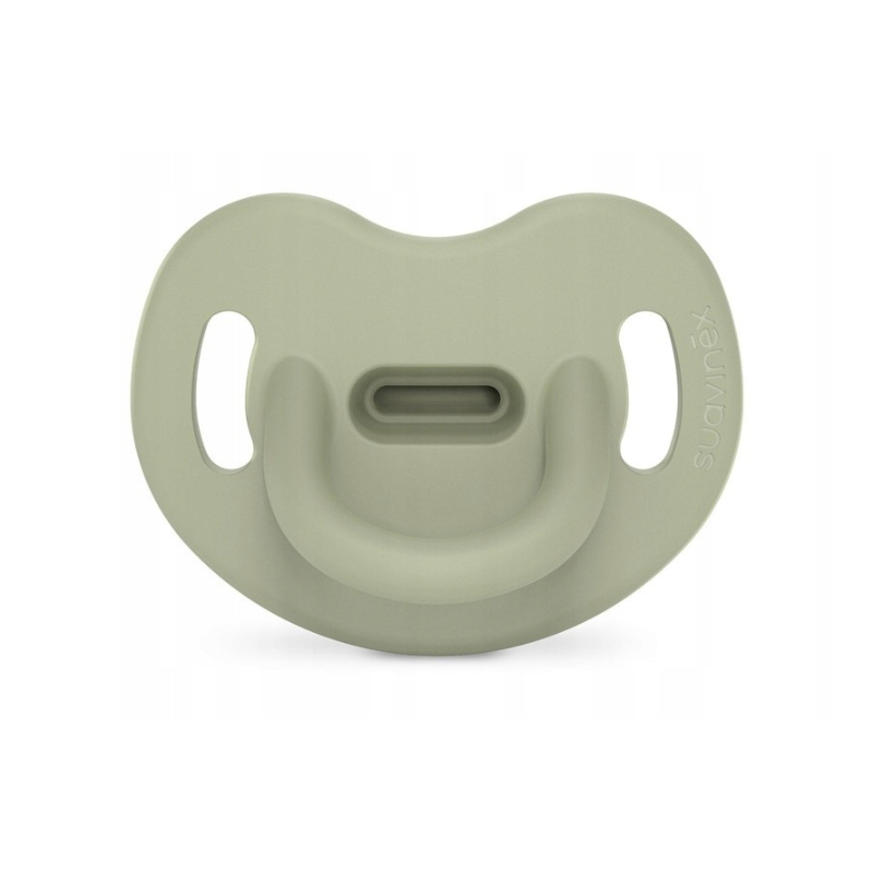 Suavinex Smoczek anatomiczny 6-18m SILIKON ESSENCE Zielony