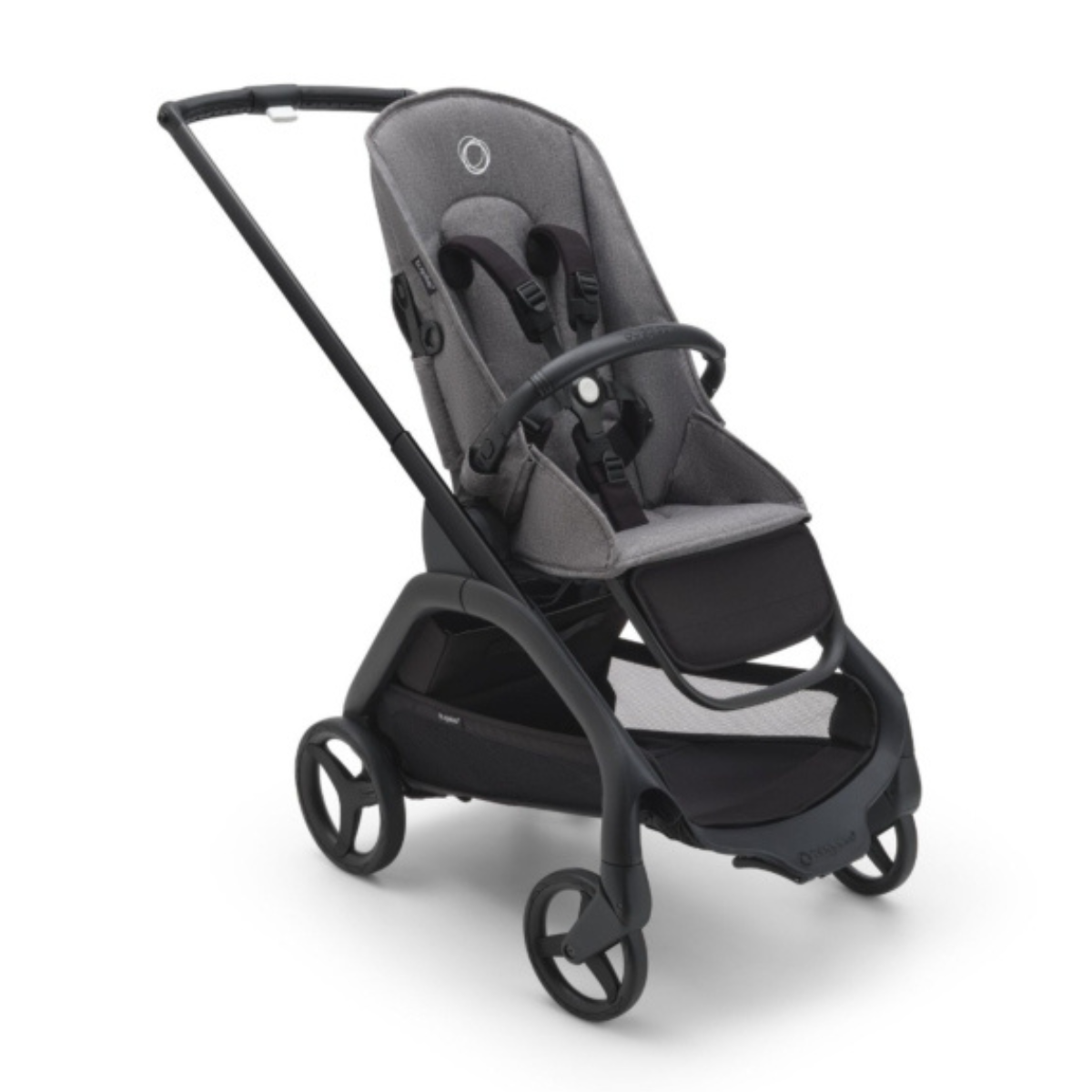 Bugaboo Dragonfly baza wózka bez budki  BLACK/GREY MELANGE