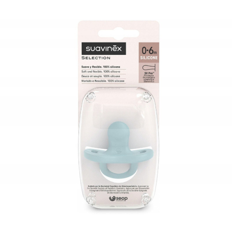 Suavinex Smoczek fizjologiczny SX PRO 0-6m SILIKON ESSENCE