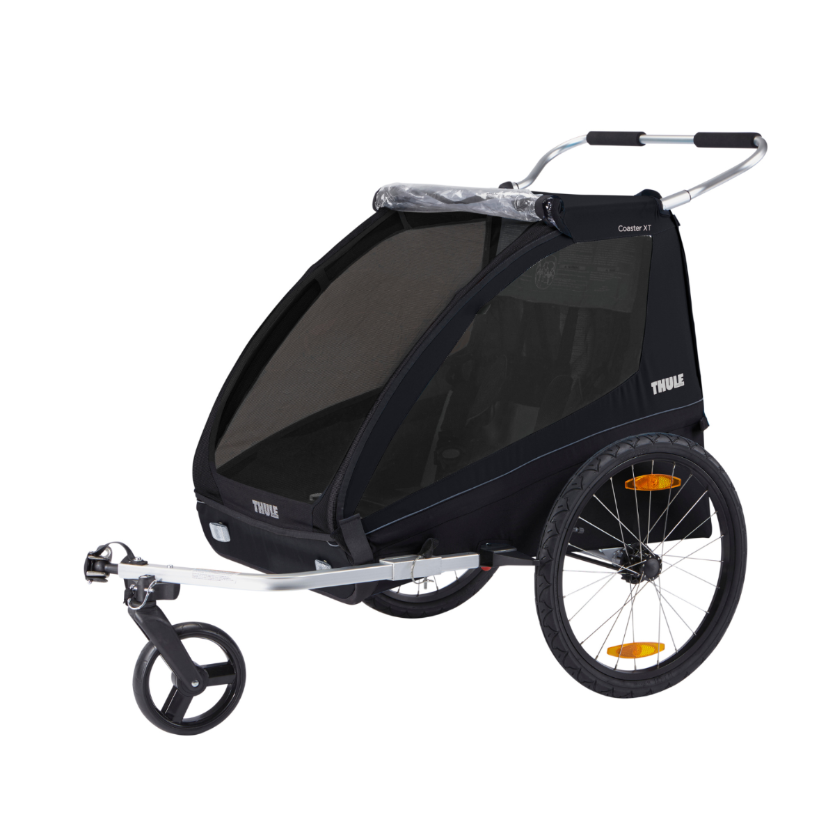 Thule Coaster XT Przyczepka Rowerowa podwójna 2w1 Black