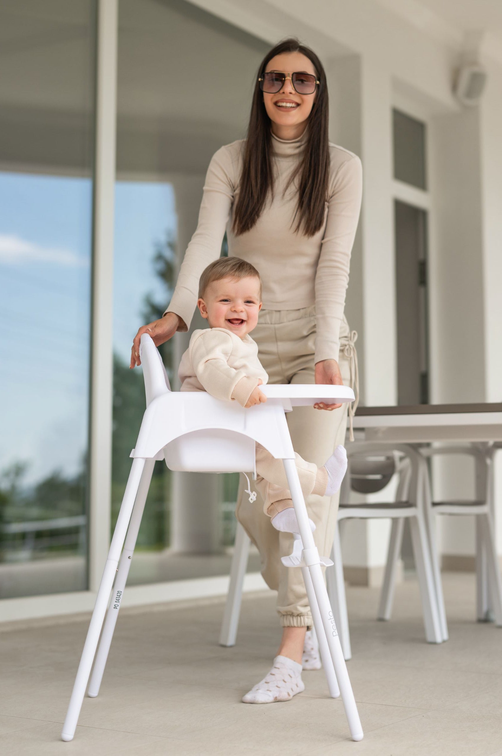 Lorelli Pesto - krzesełko do karmienia | Black