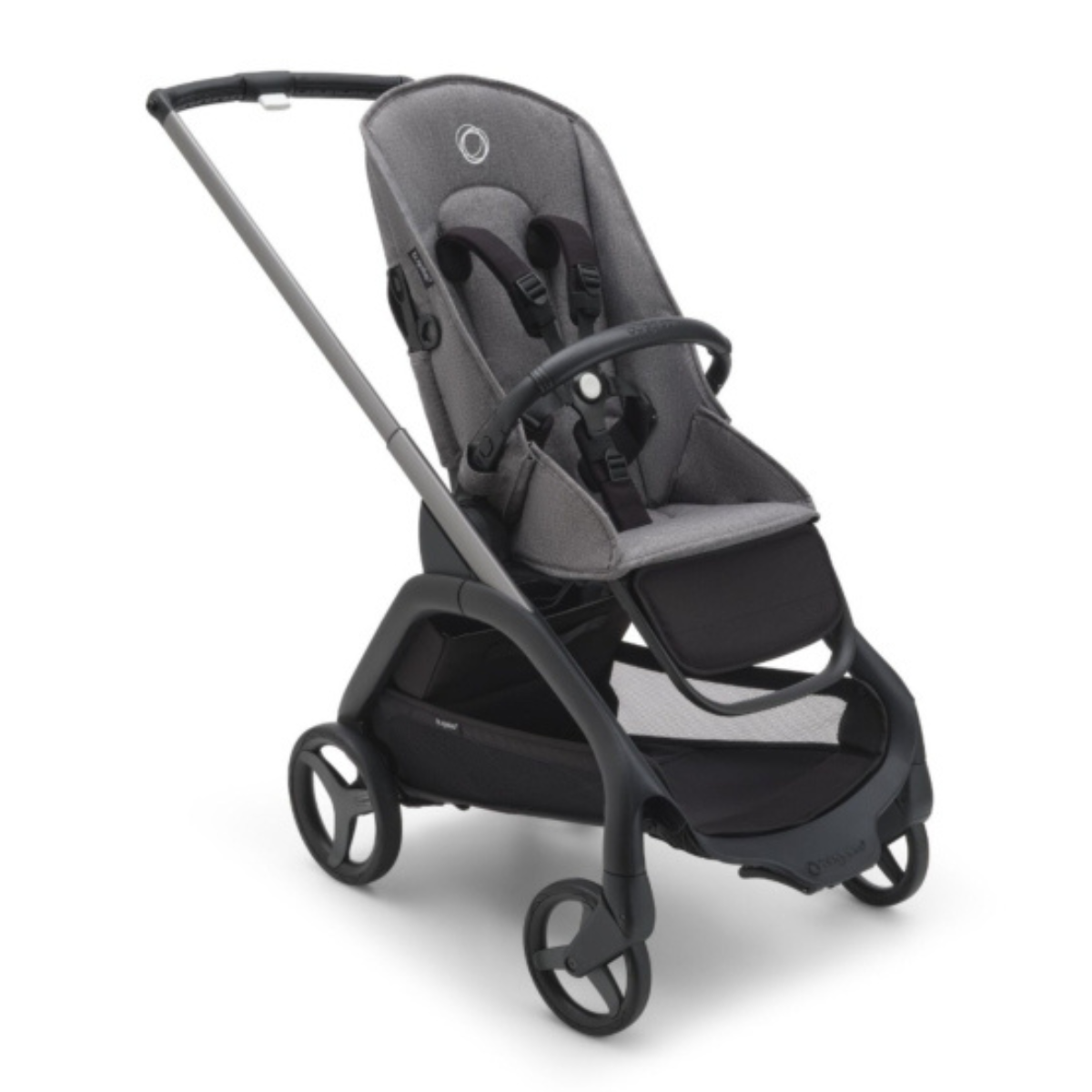 Bugaboo Dragonfly Baza wózka bez budki GRAPHITE/GREY MELANGE