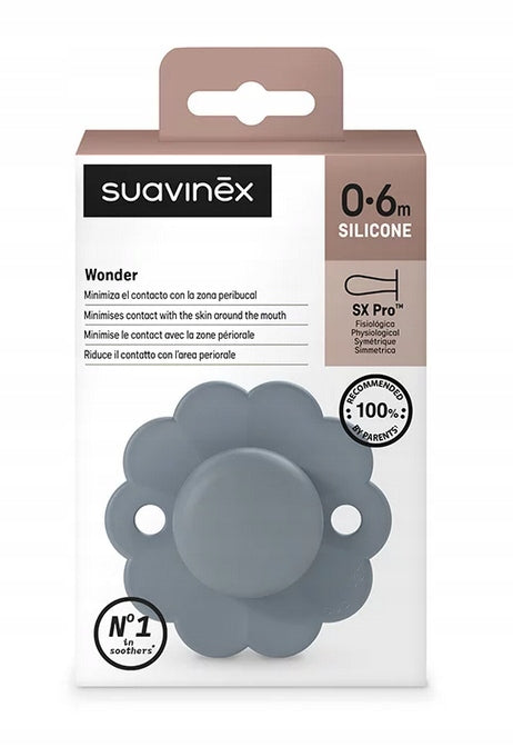 Suavinex Smoczek fizjologiczny SX PRO WONDER 0-6m Spring Lake