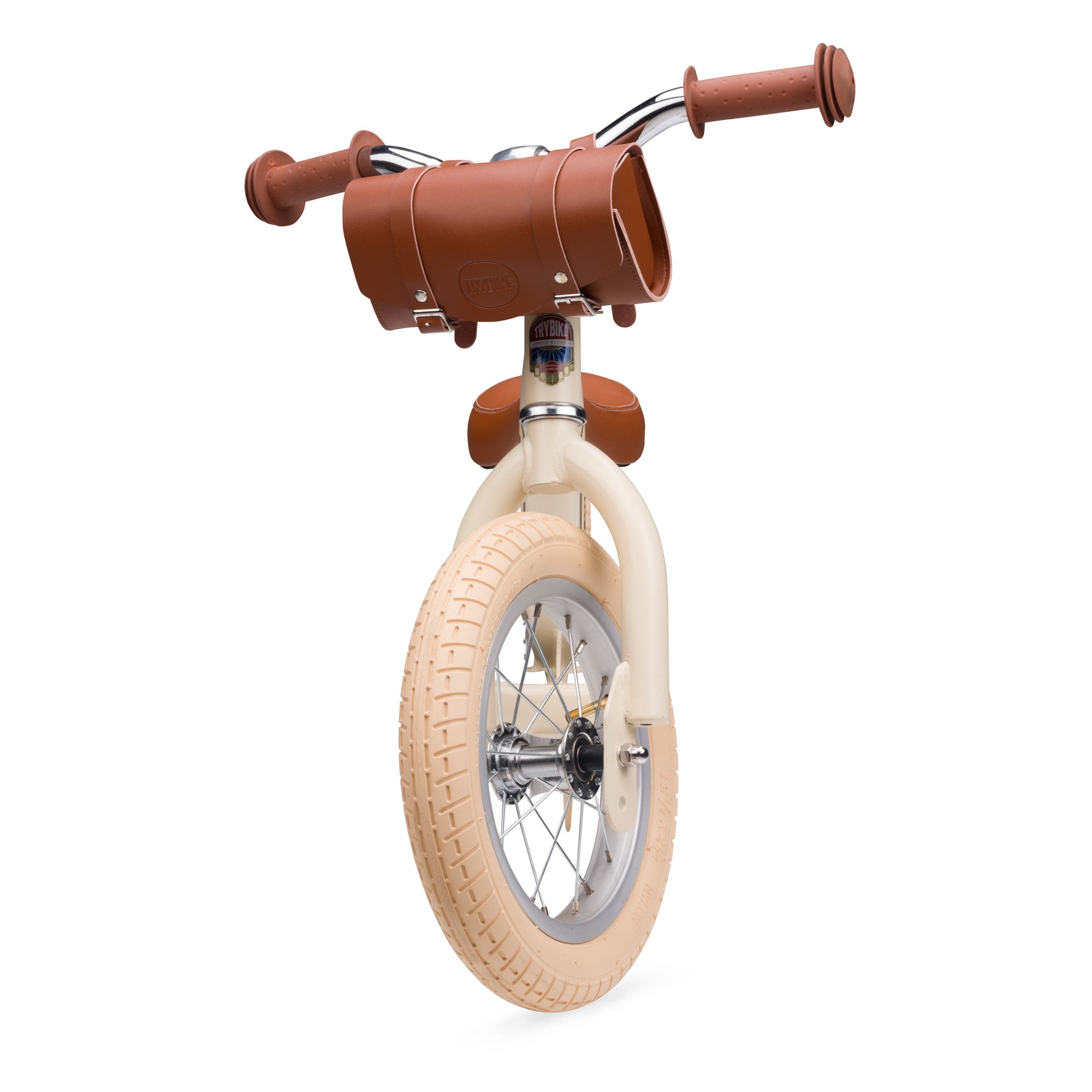 Torba retro na kierownicę roweru dziecięcego akcesoria rowerowe Trybike