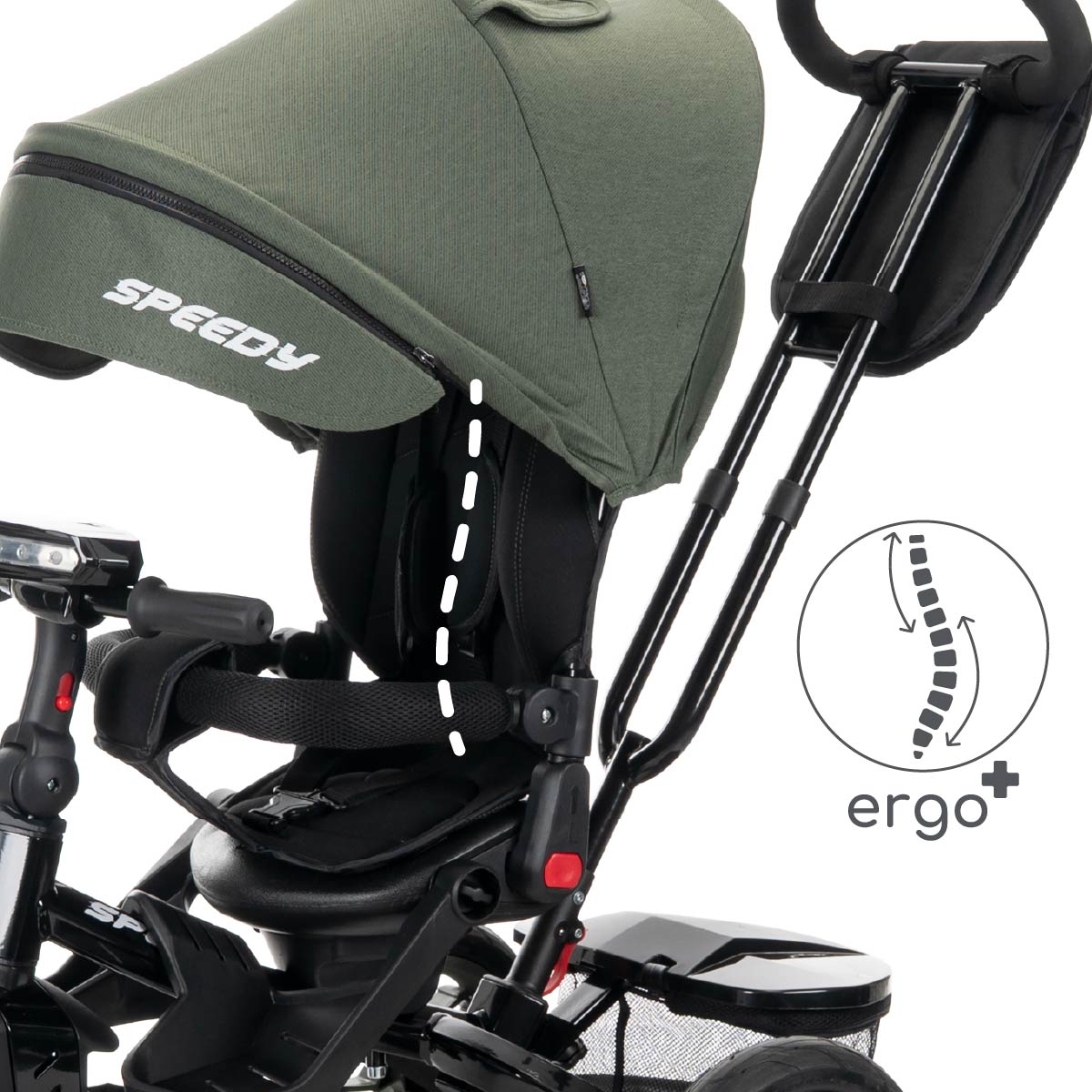 Lorelli Speedy Air - rowerek trójkołowy | Green