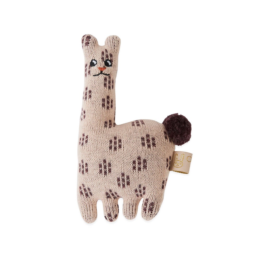 Baby Rattle - Lama - JasieBasie.pl