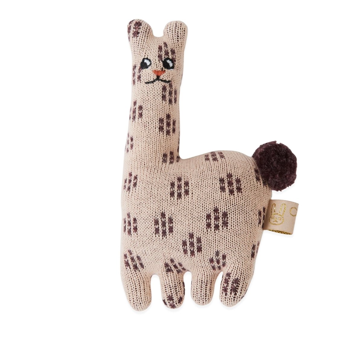 Baby Rattle - Lama - JasieBasie.pl