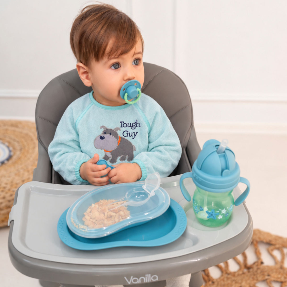 Lorelli Bib with Sleeves - fartuszek z rękawami | Boy