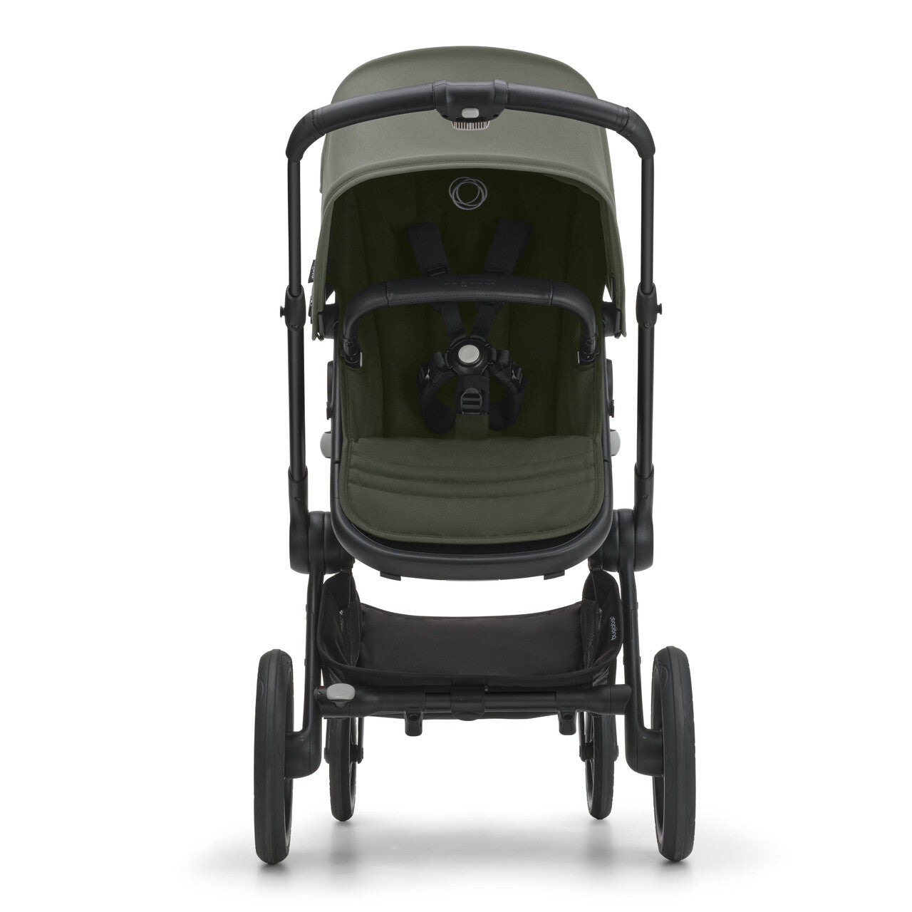 Bugaboo Fox5 Wózek 2w1 Komplet Black/Green-Green