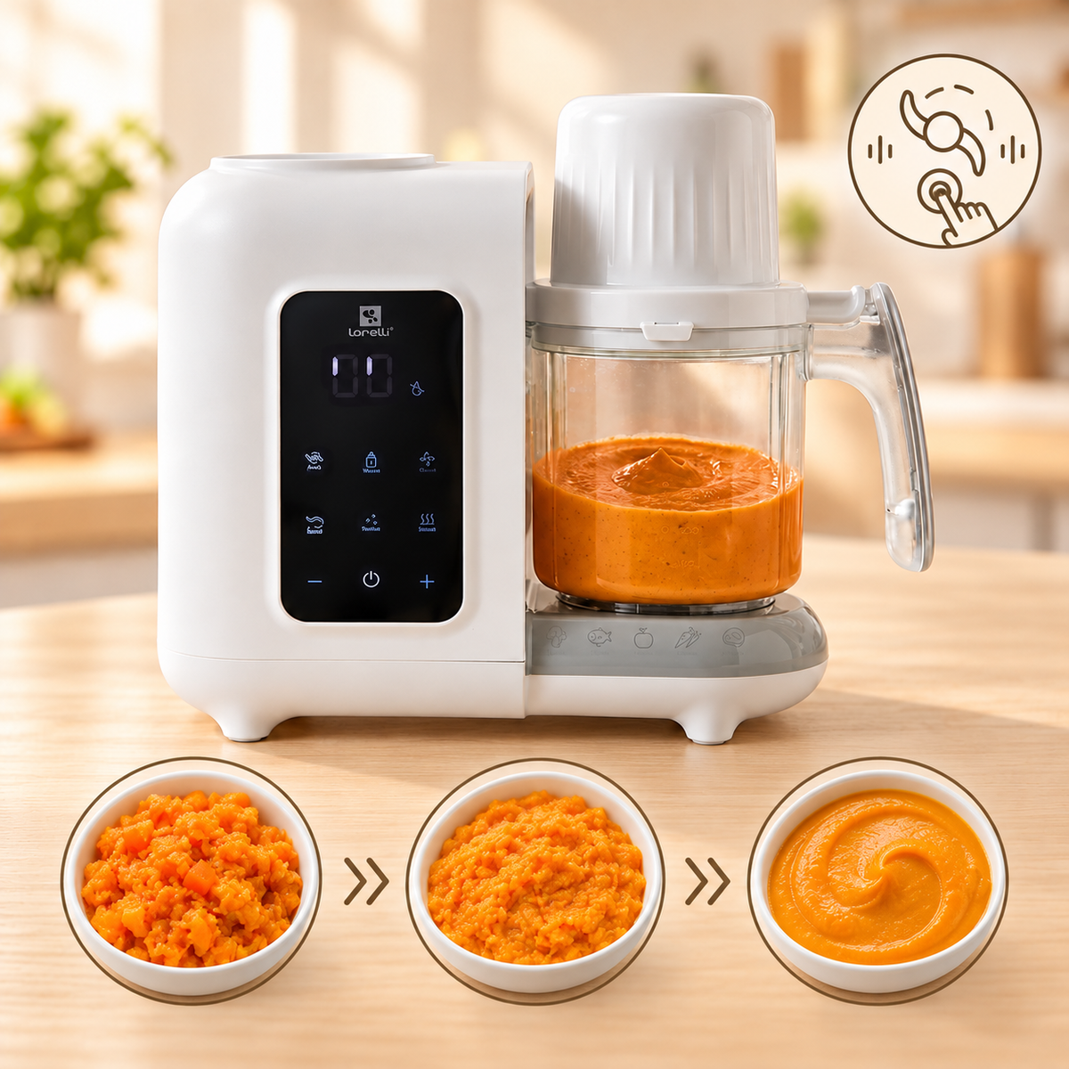 Lorelli Baby Chef - robot kuchenny 7w1