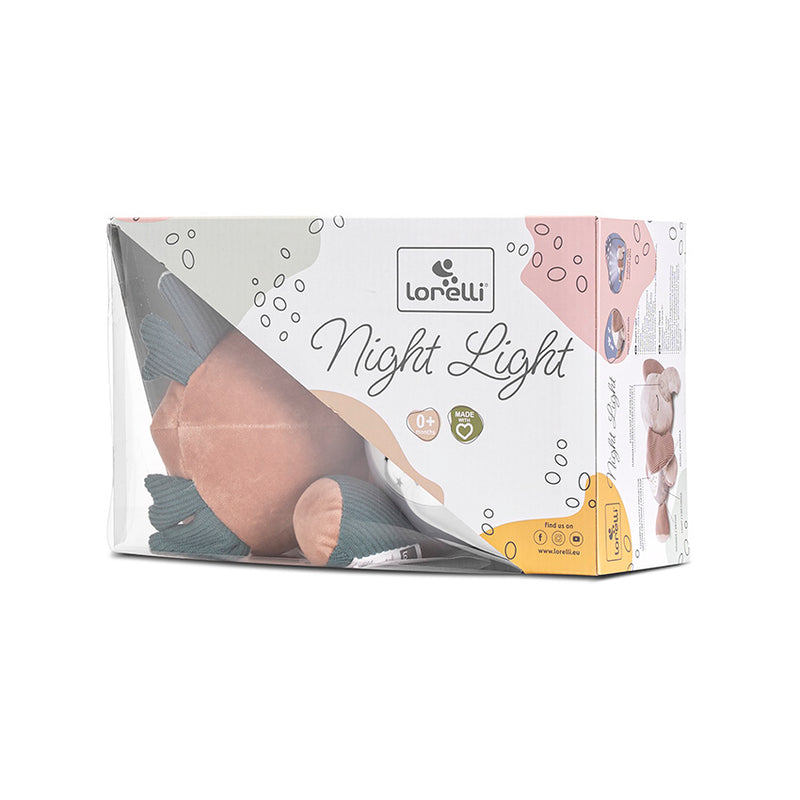 Lorelli Night Light - lampka nocna | Elephant Pink