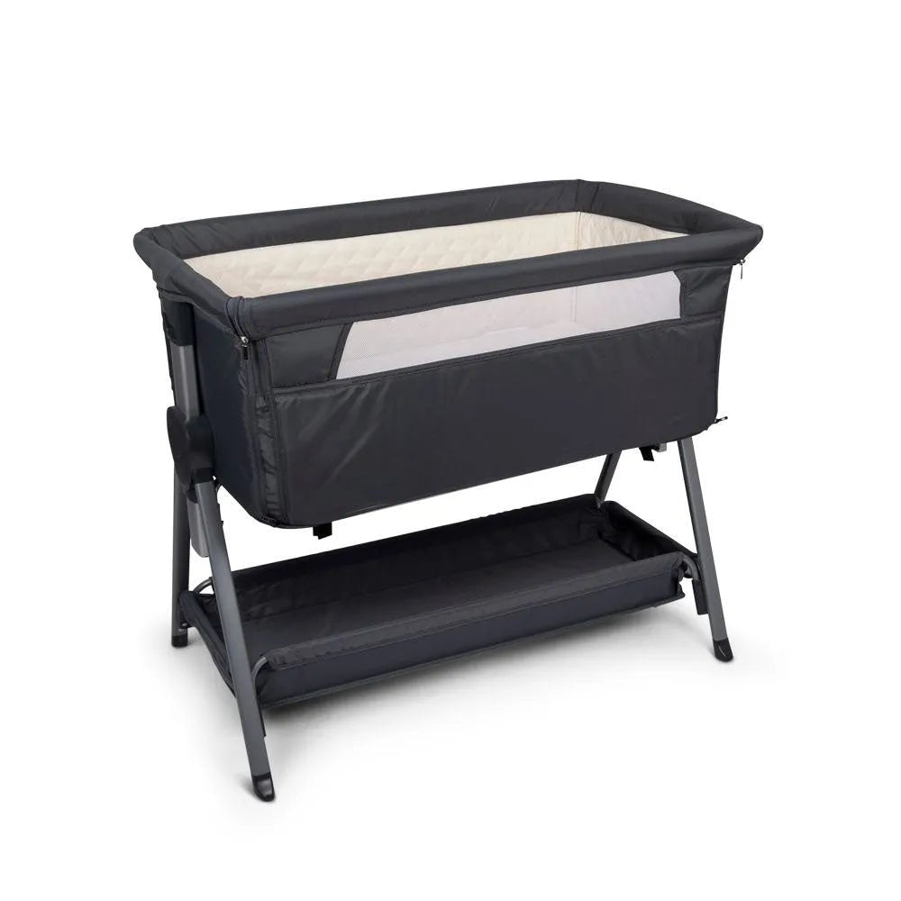 Co - sleeper BabyTrold Bedside sleep tight ciemny szary - JasieBasie.pl