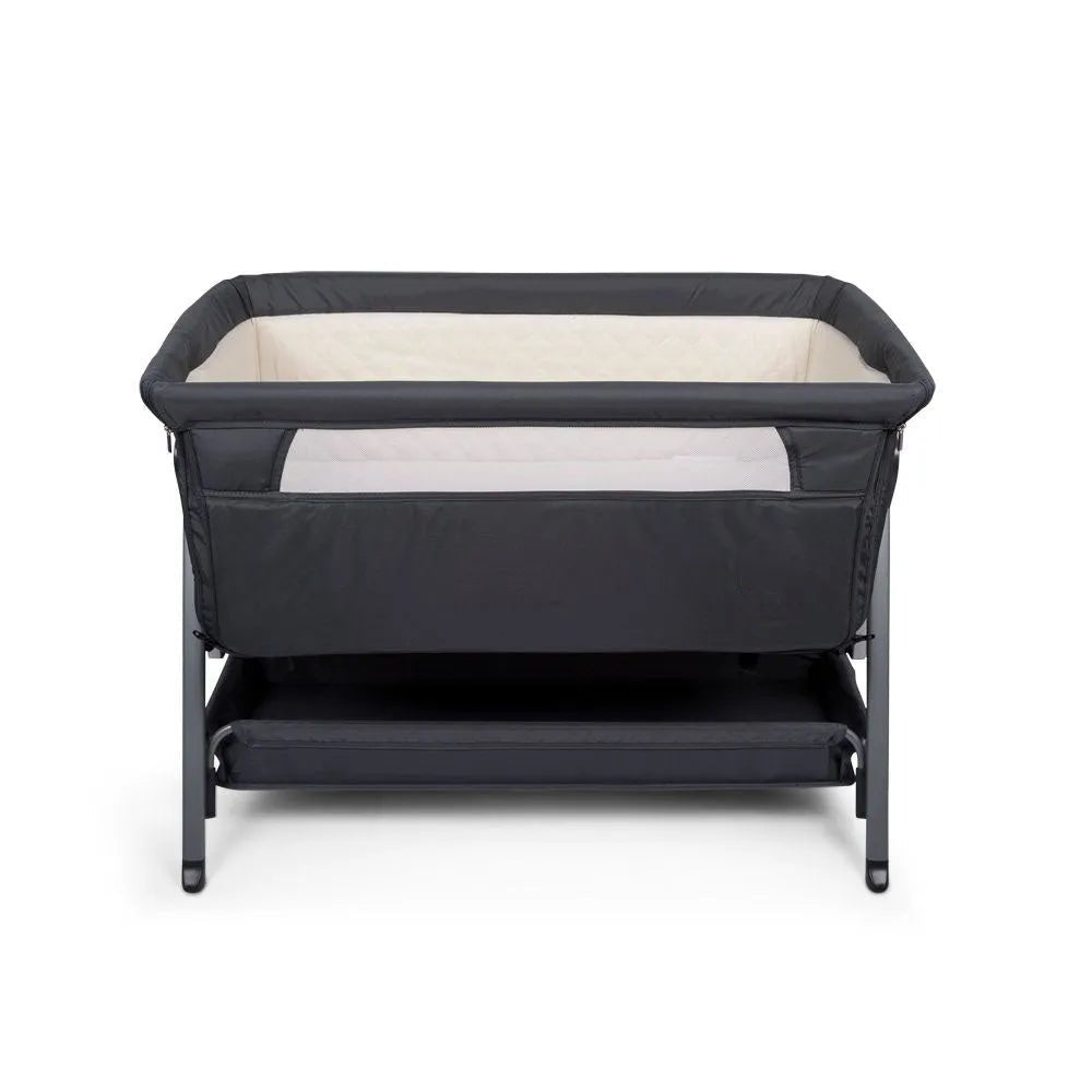 Co - sleeper BabyTrold Bedside sleep tight ciemny szary - JasieBasie.pl