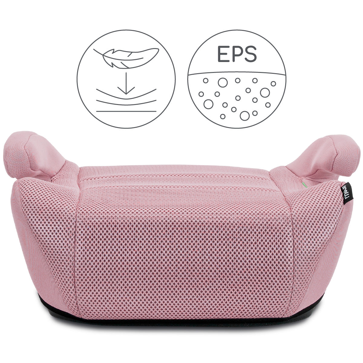 Lorelli Zen - podkładka, podwyższenie ISOFIX 125-150cm | Rose