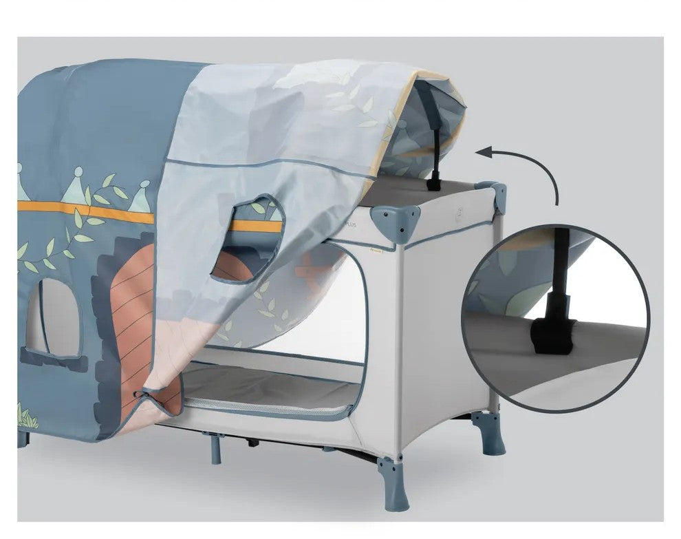 Hauck Travel Bed Cover - namiot pokrowiec do łóżeczka turystycznego | Palace