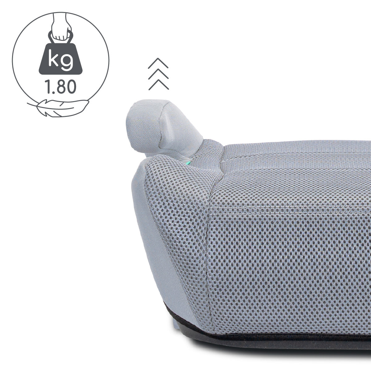 Lorelli Zen - podkładka, podwyższenie ISOFIX 125-150cm | Grey