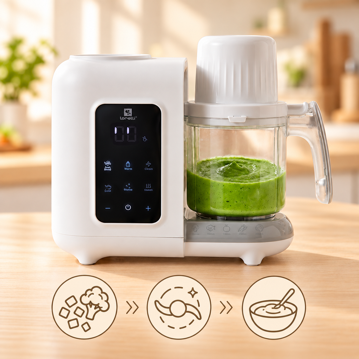 Lorelli Baby Chef - robot kuchenny 7w1