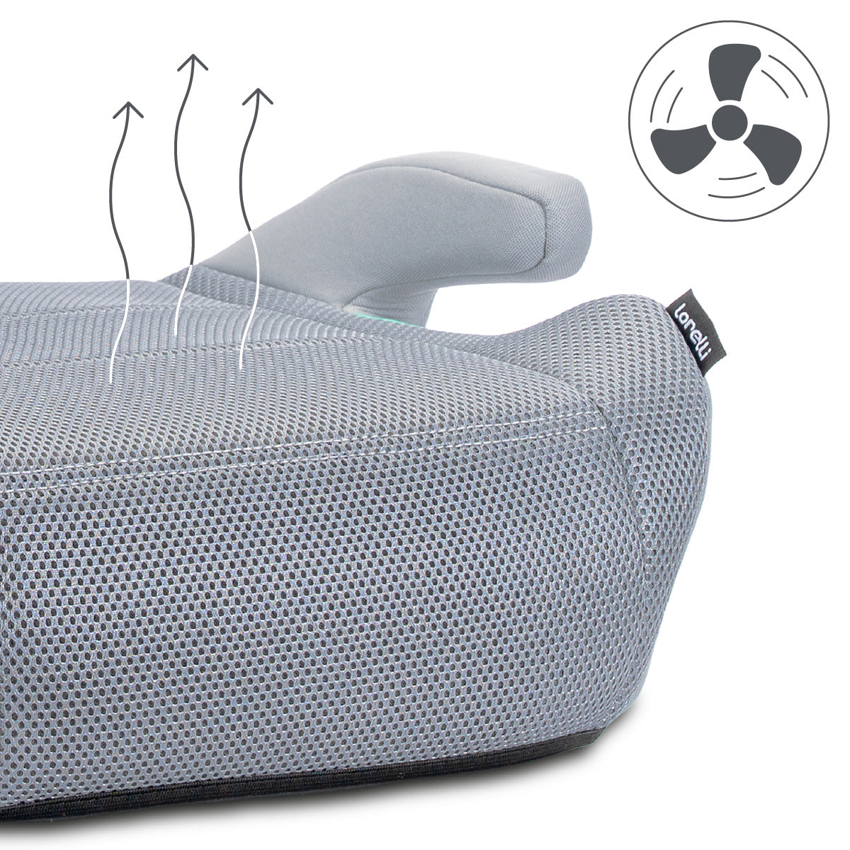 Lorelli Zen - podkładka, podwyższenie ISOFIX 125-150cm | Grey