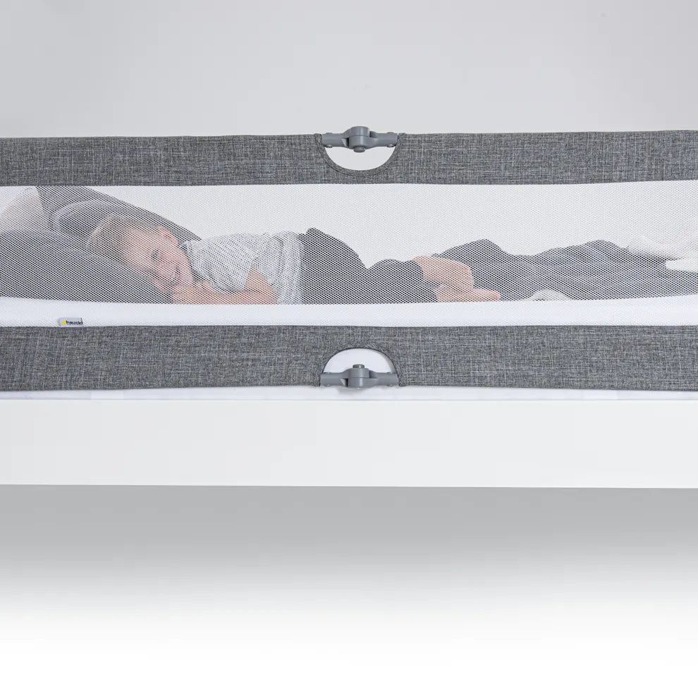 Hauck Sleep N Safe Plus XL - barierka do łóżka | Melange grey