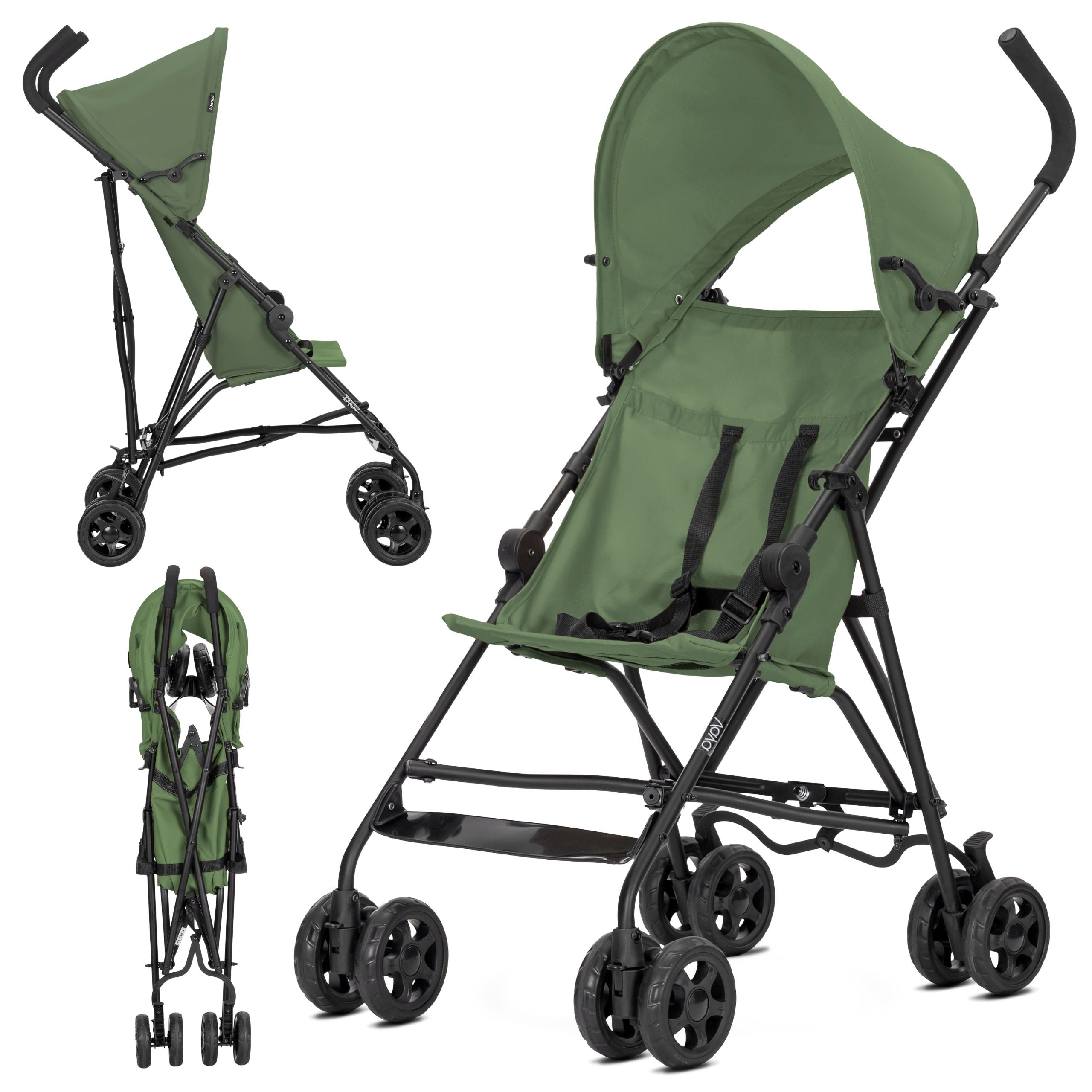 Lorelli Vaya - wózek spacerówka parasolka do 22kg | Green.
