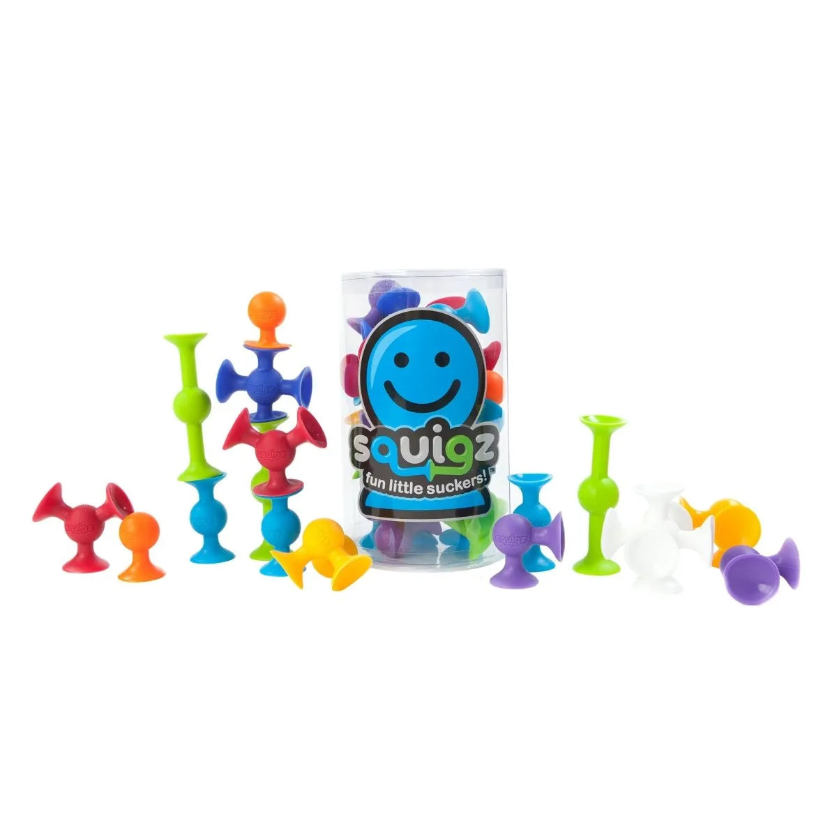 Fat Brain Toys - przyssawki Squigz - zestaw startowy - JasieBasie.pl