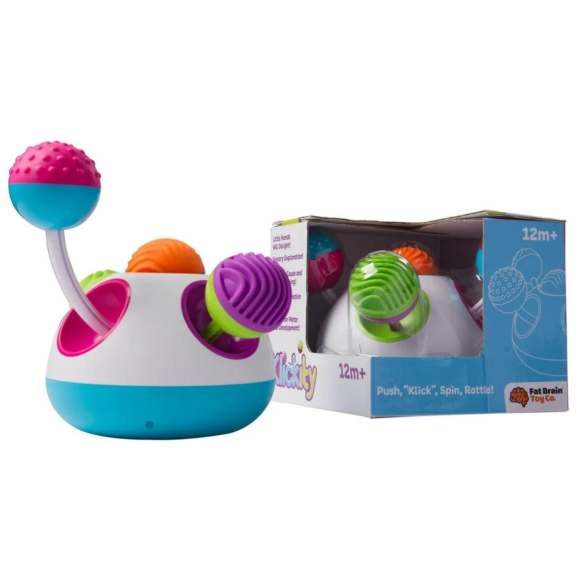 Fat Brain Toys - sensoryczna pracownia Klickity - JasieBasie.pl